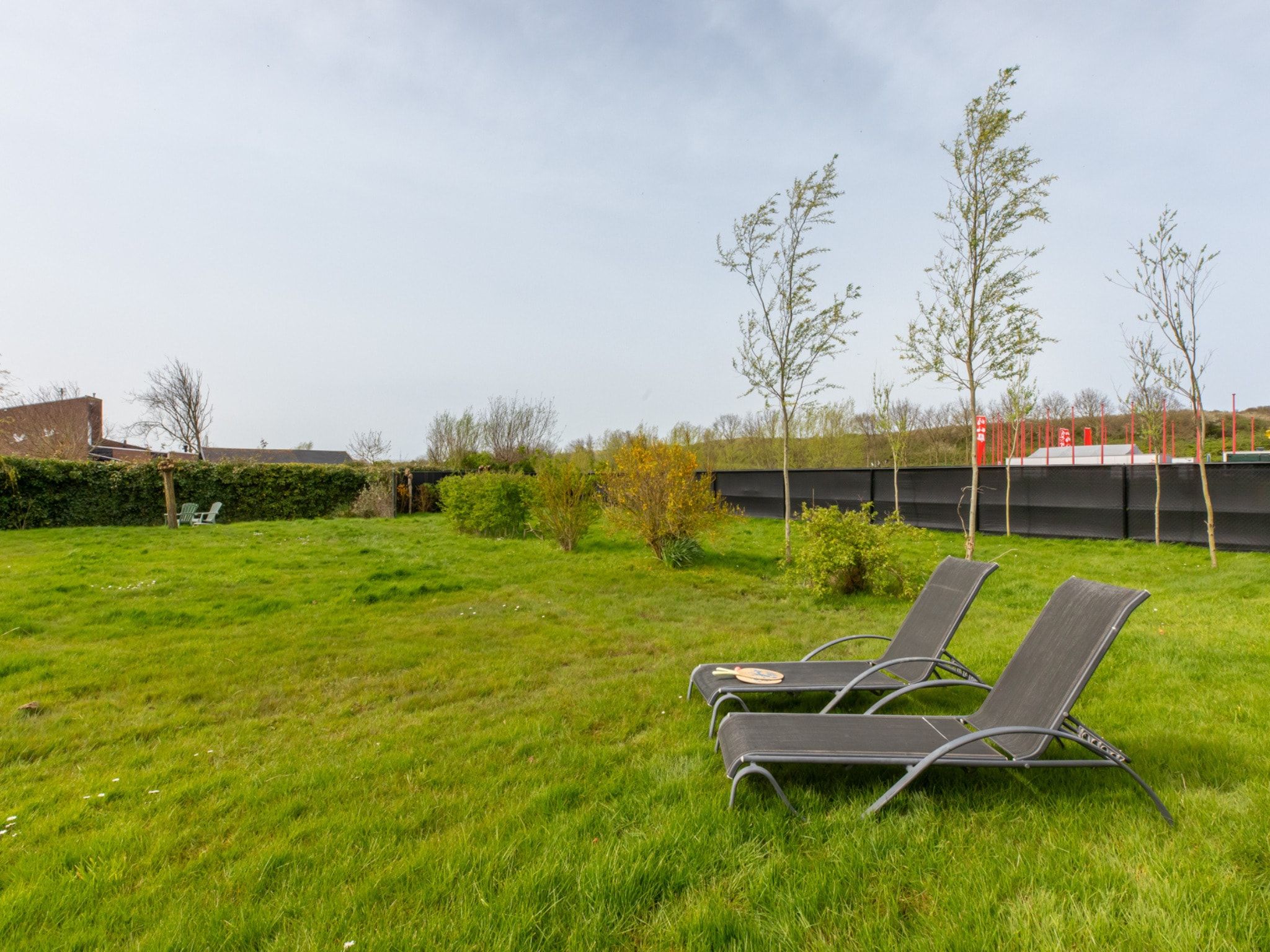De tuin van Vakantiehuis - Lepelblad 97 in Nieuwvliet