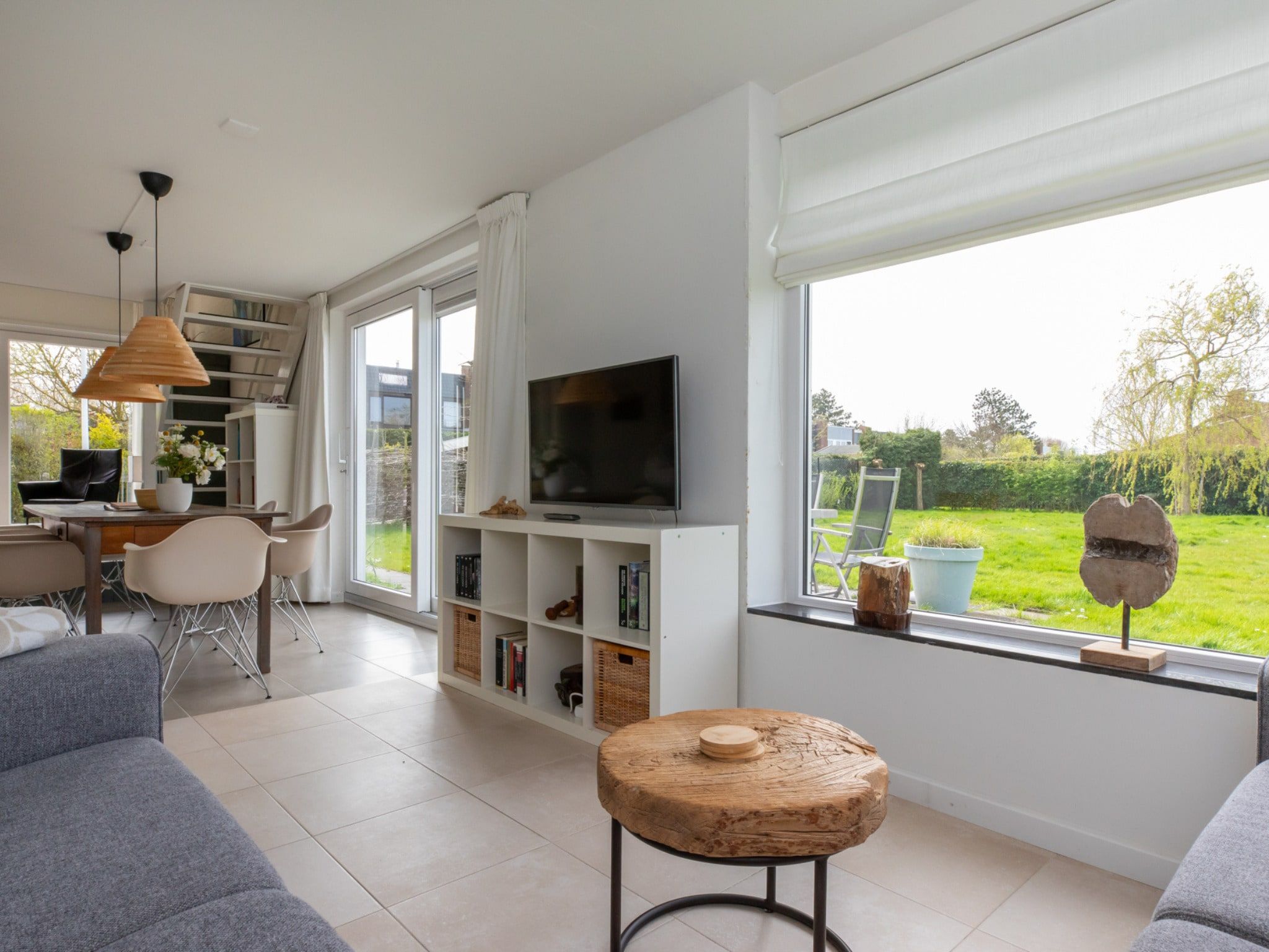 De woonkamer van Vakantiehuis - Lepelblad 97 in Nieuwvliet