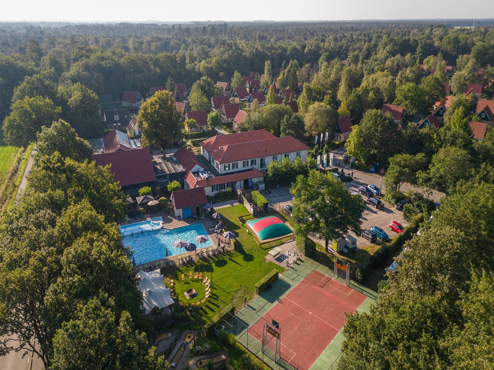 Parkfaciliteiten bij Parc Duc de Brabant 2 in Diessen-Baarschot