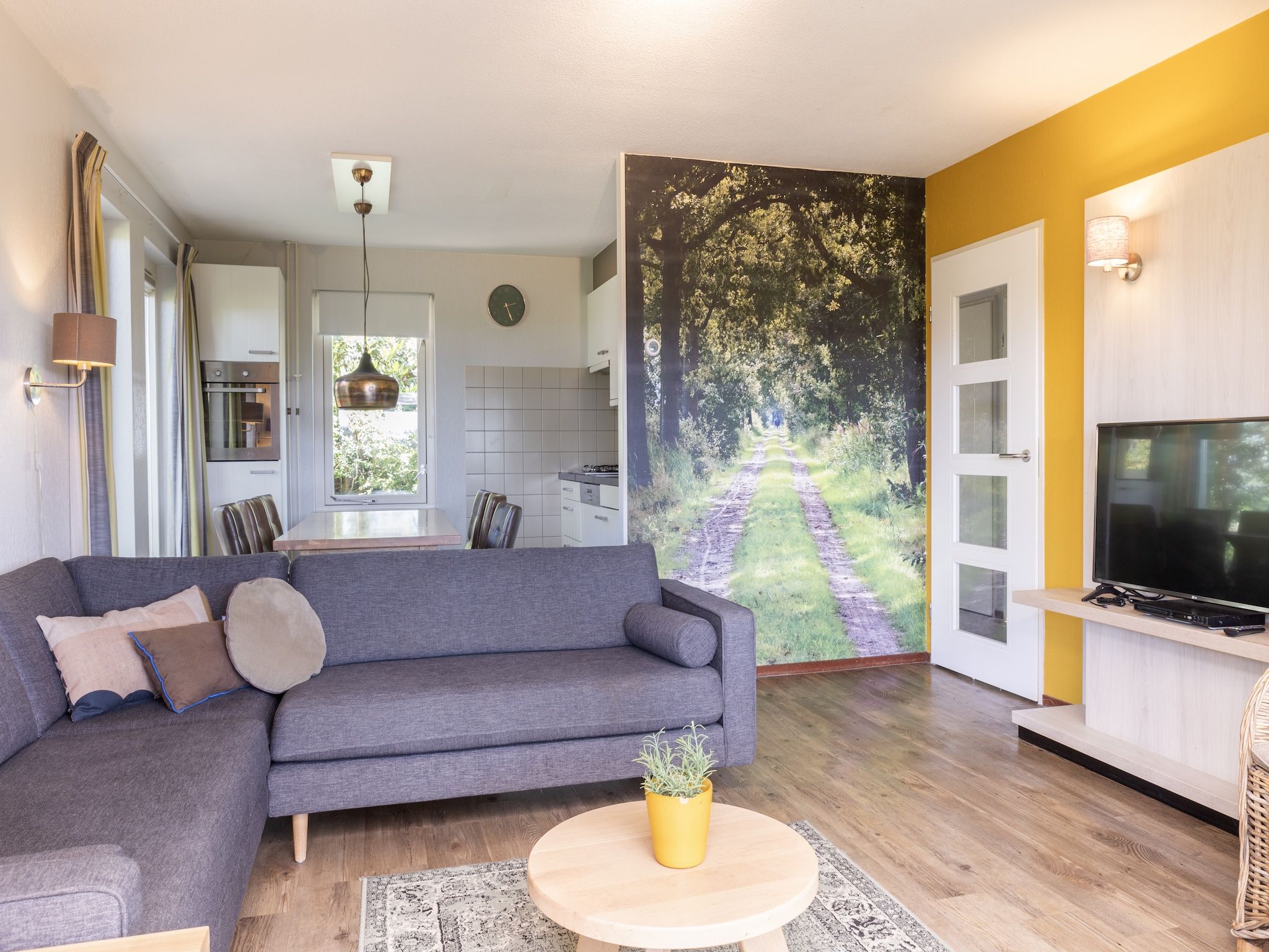 De woonkamer van Parc Duc de Brabant 7 in Diessen-Baarschot