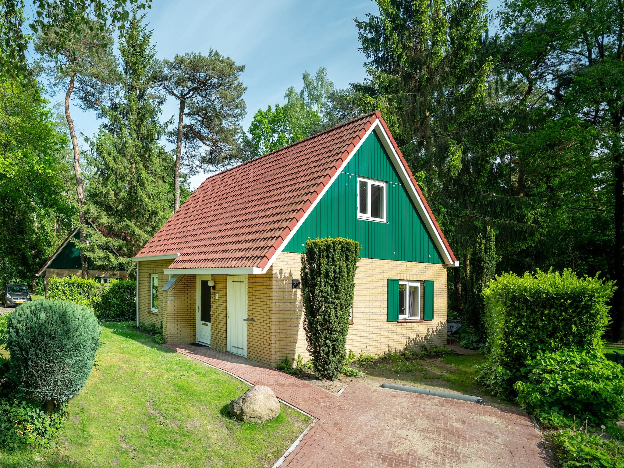 De buitenkant van Parc Duc de Brabant 12 in Diessen-Baarschot