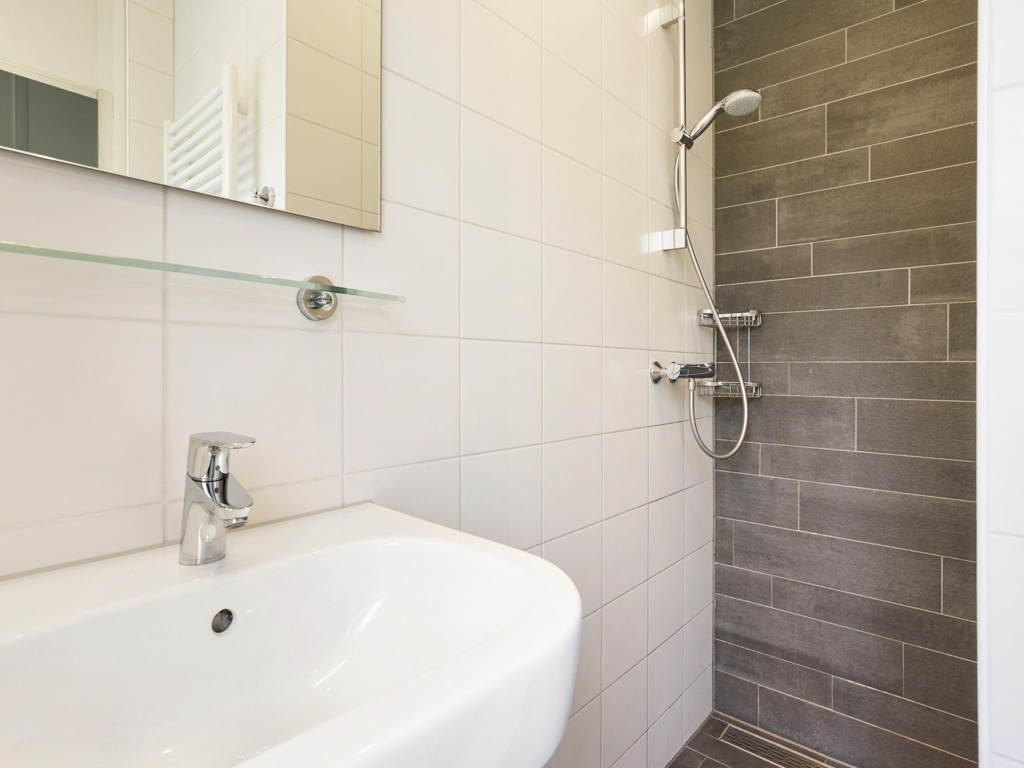 De badkamer van Parc Heihaas 2 in Putten