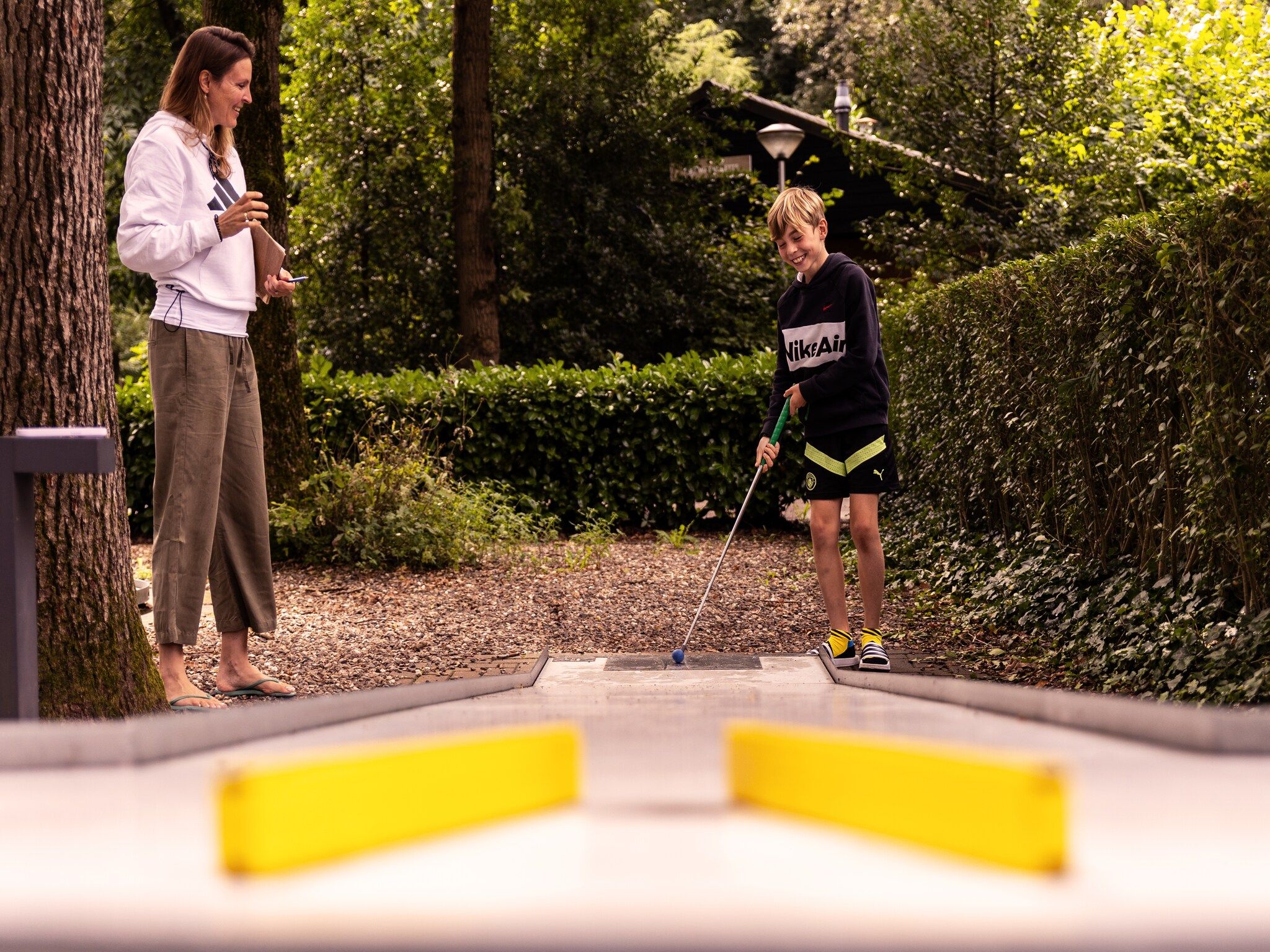 Parkfaciliteiten bij Parc Heihaas 4 in Putten