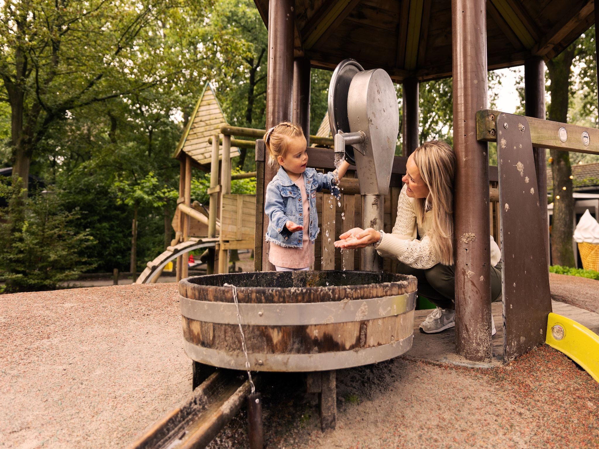 Parkfaciliteiten bij Parc Heihaas 5 in Putten