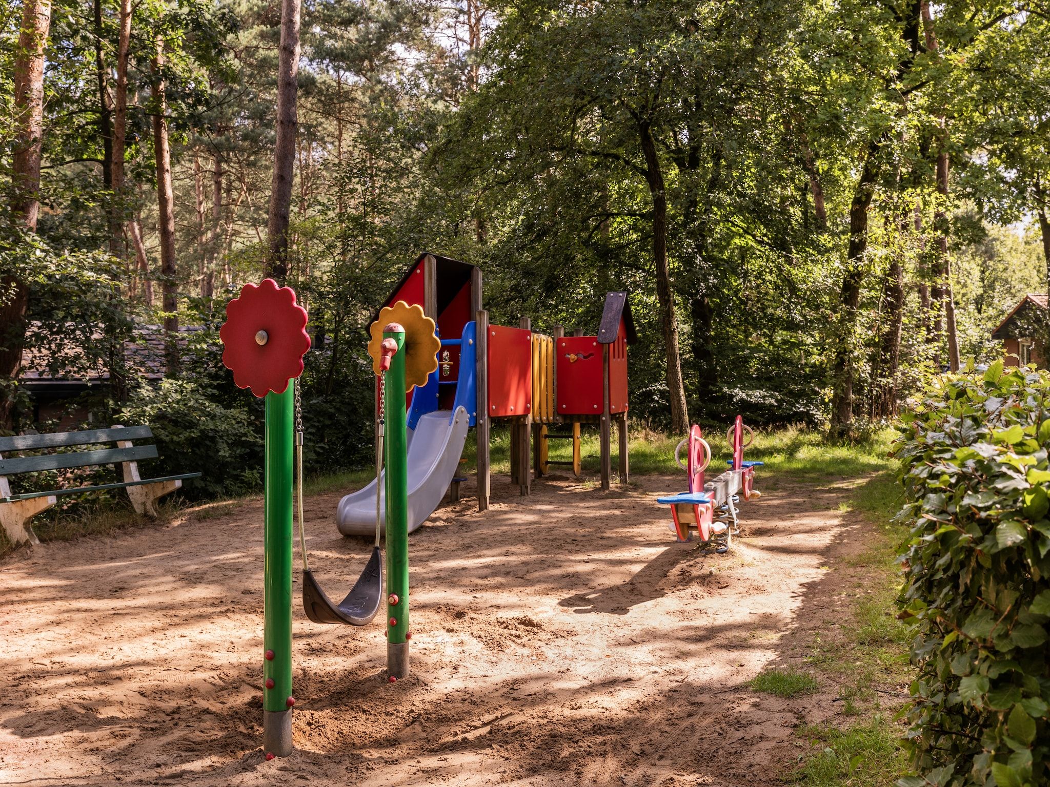 Parkfaciliteiten bij Parc Heihaas 6 in Putten