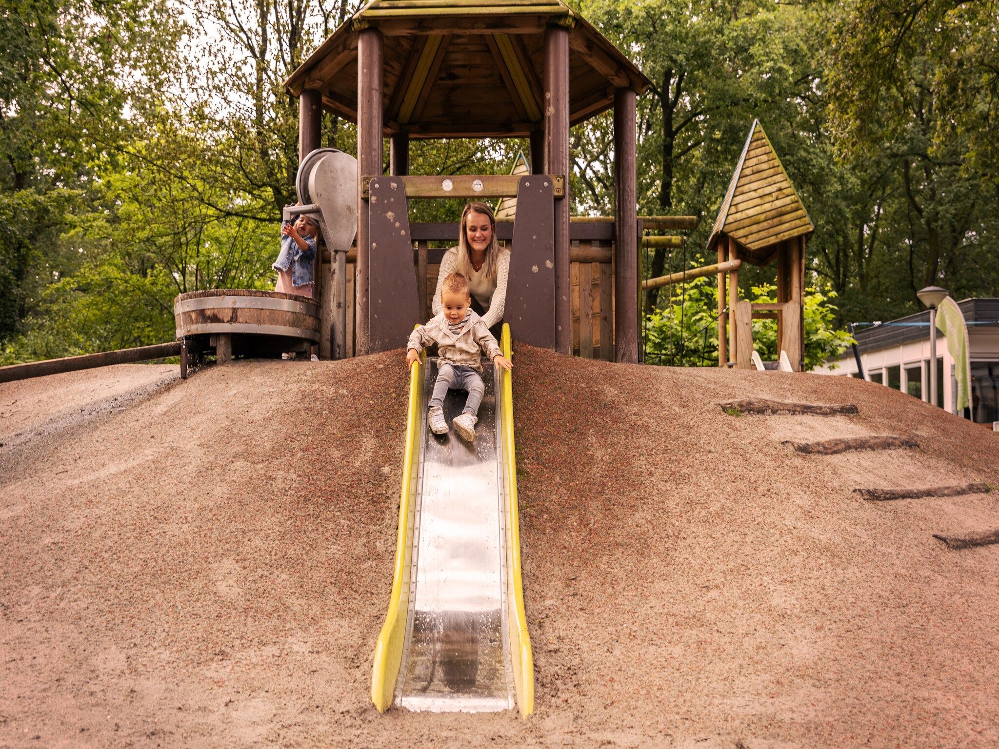 Parkfaciliteiten bij Parc Heihaas 7 in Putten