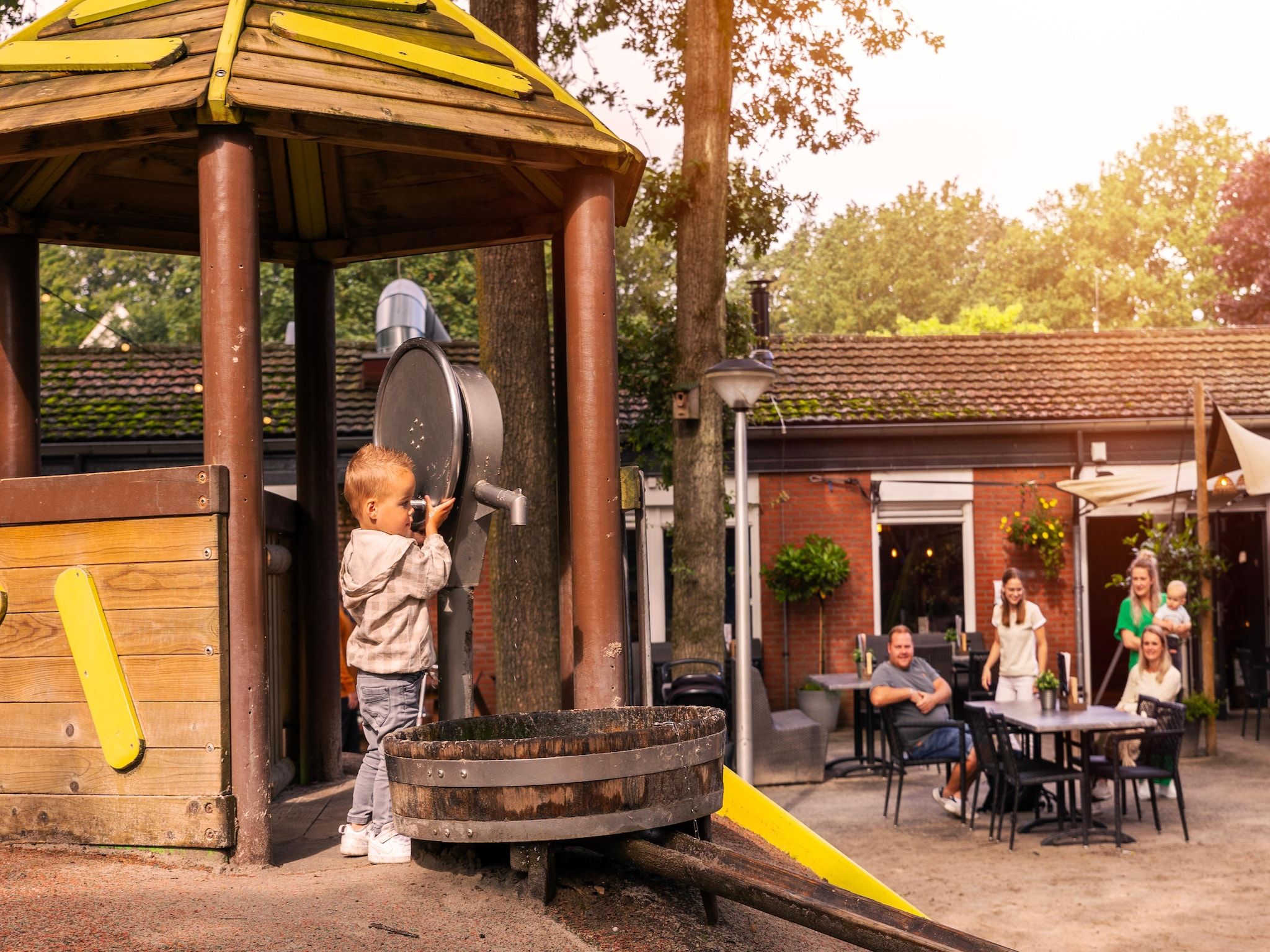 Parkfaciliteiten bij Parc Heihaas 7 in Putten