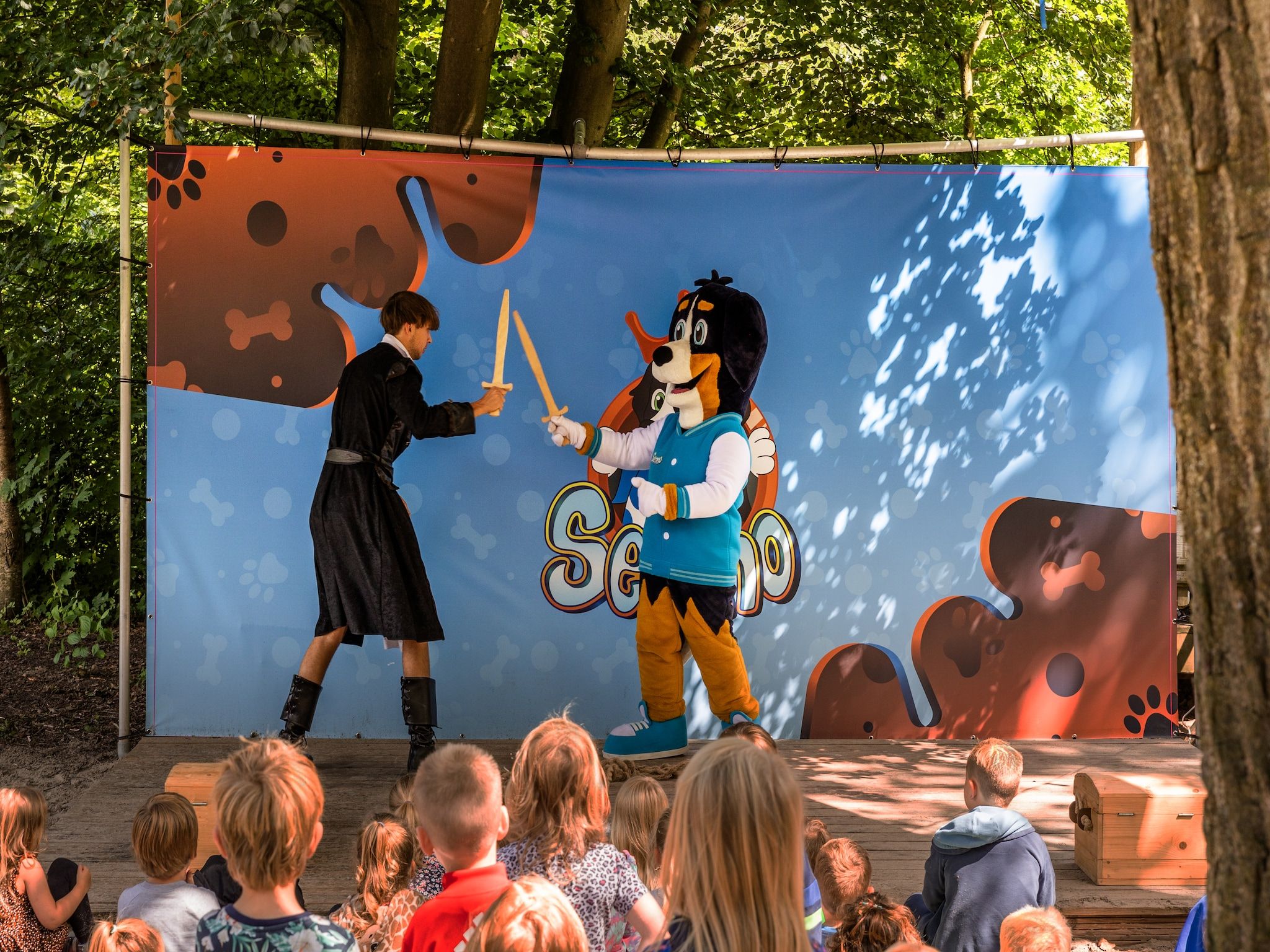 Parkfaciliteiten bij Parc Heihaas 12 in Putten
