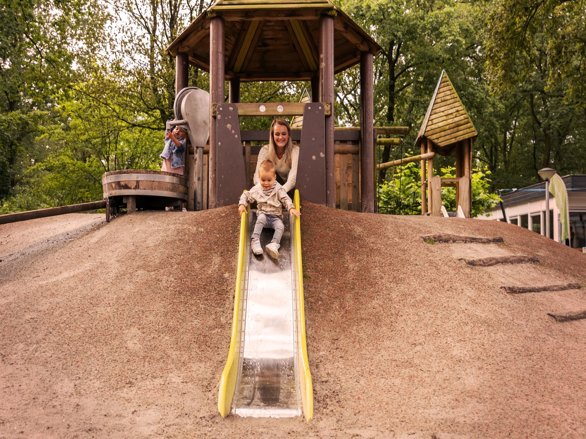 Parkfaciliteiten bij Parc Heihaas 15 in Putten