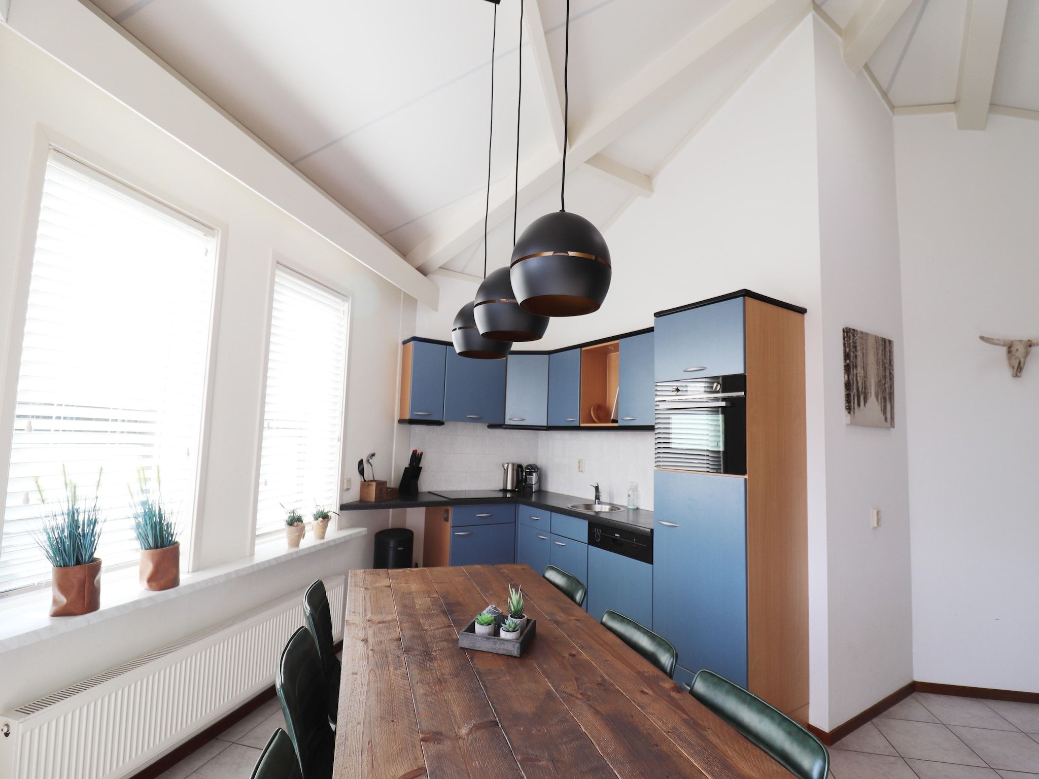 De keuken van Golfvilla 38 comfort in Hollum