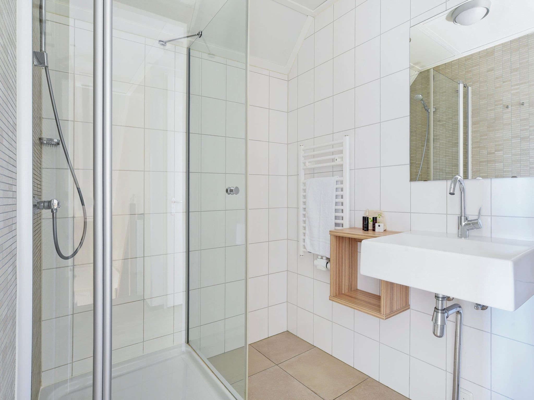 De badkamer van Strand Resort Nieuwvliet-Bad 1 in Nieuwvliet