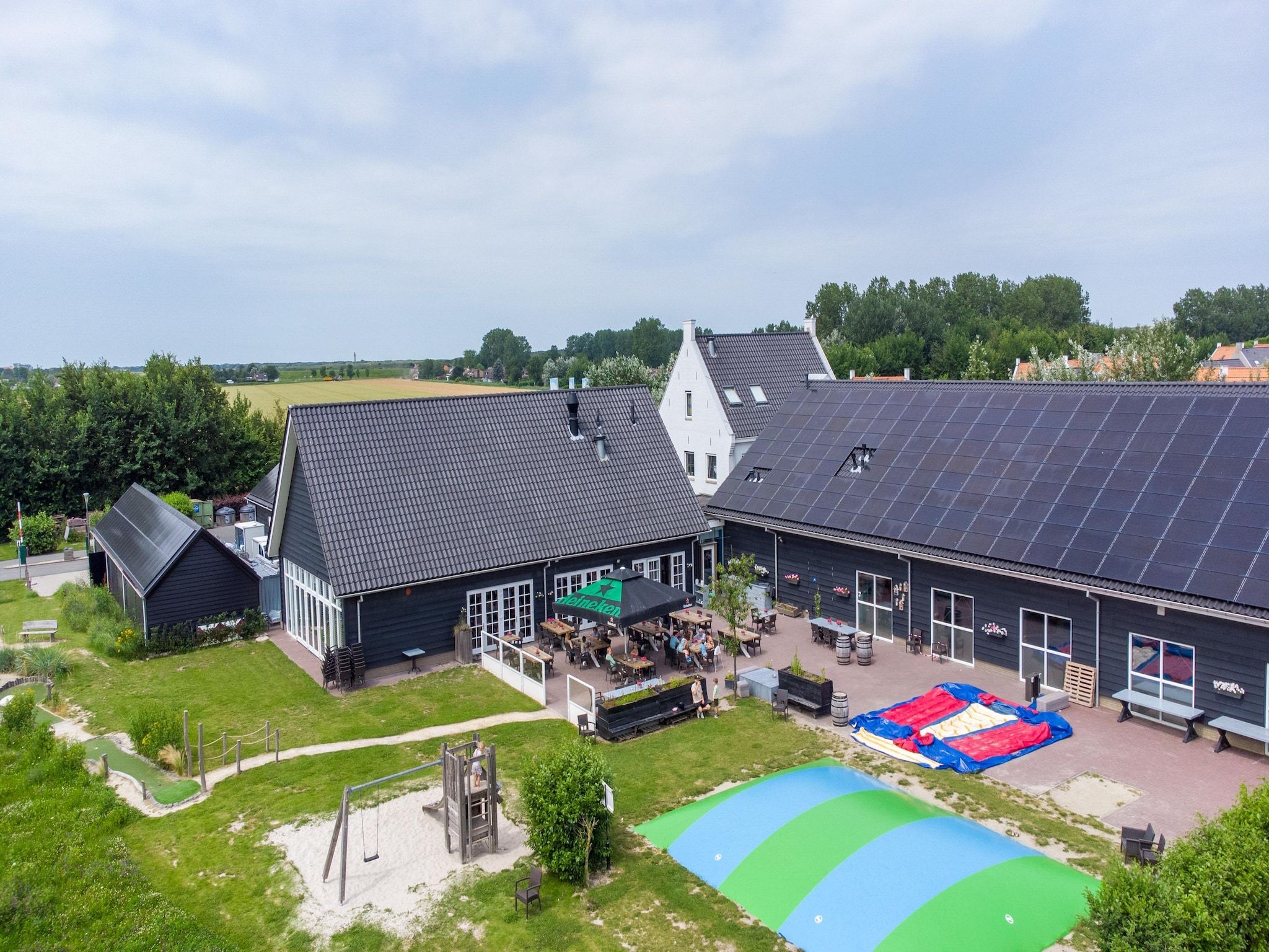 Parkfaciliteiten bij Strand Resort Nieuwvliet-Bad 1 in Nieuwvliet