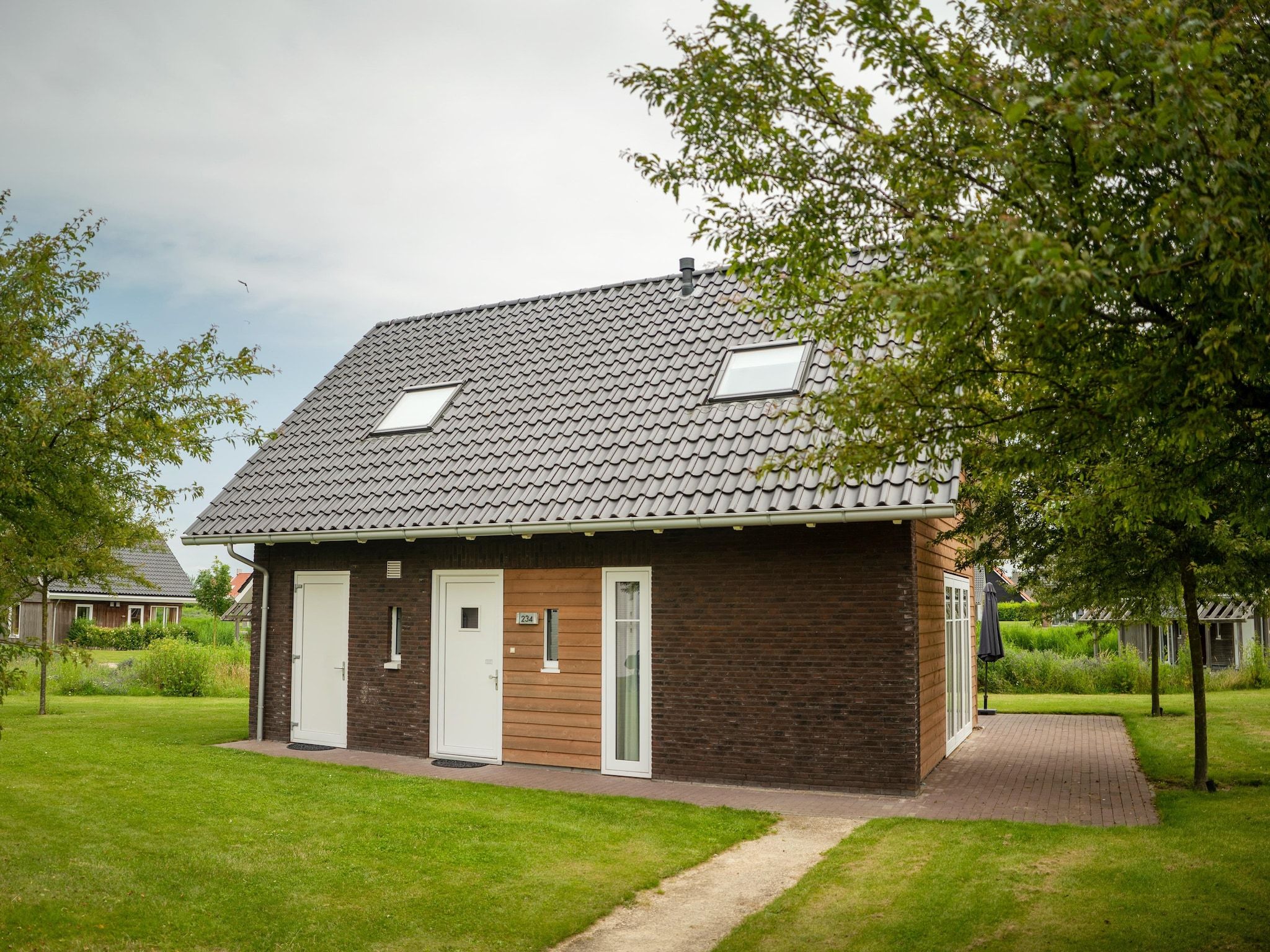 De buitenkant van Strand Resort Nieuwvliet-Bad 7 in Nieuwvliet