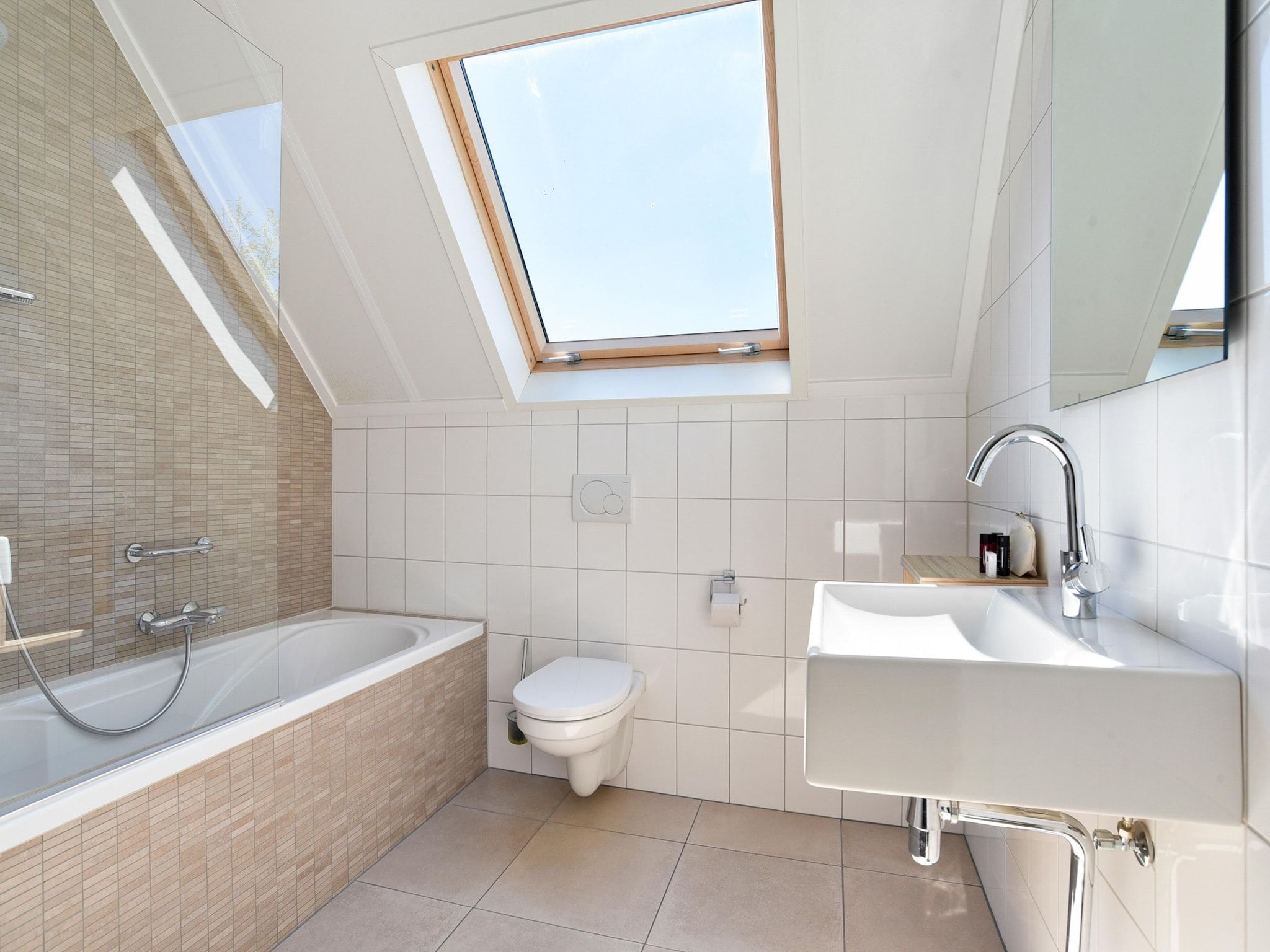 De badkamer van Strand Resort Nieuwvliet-Bad 8 in Nieuwvliet