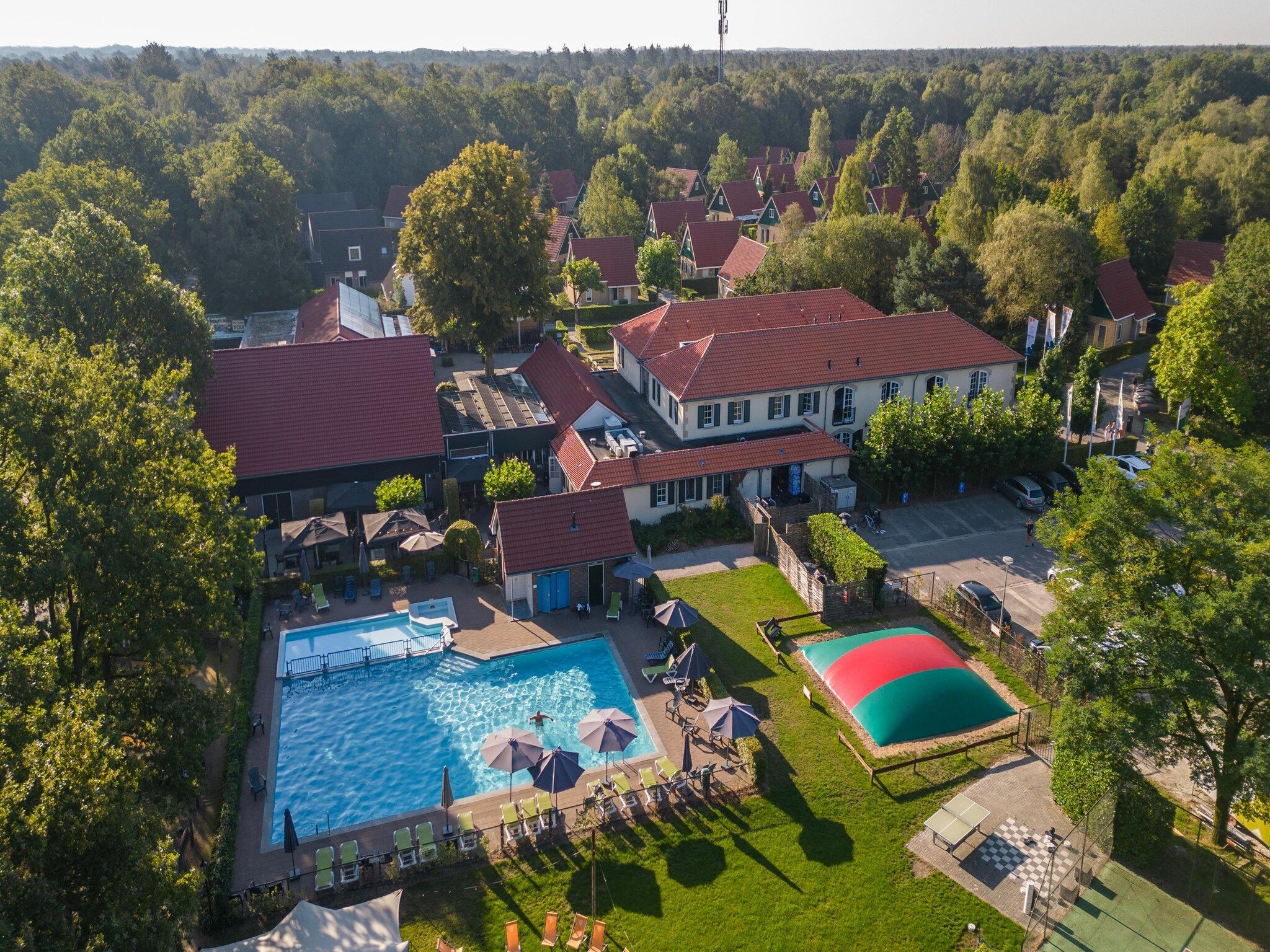 Parkfaciliteiten bij Parc Duc de Brabant 13 in Diessen-Baarschot