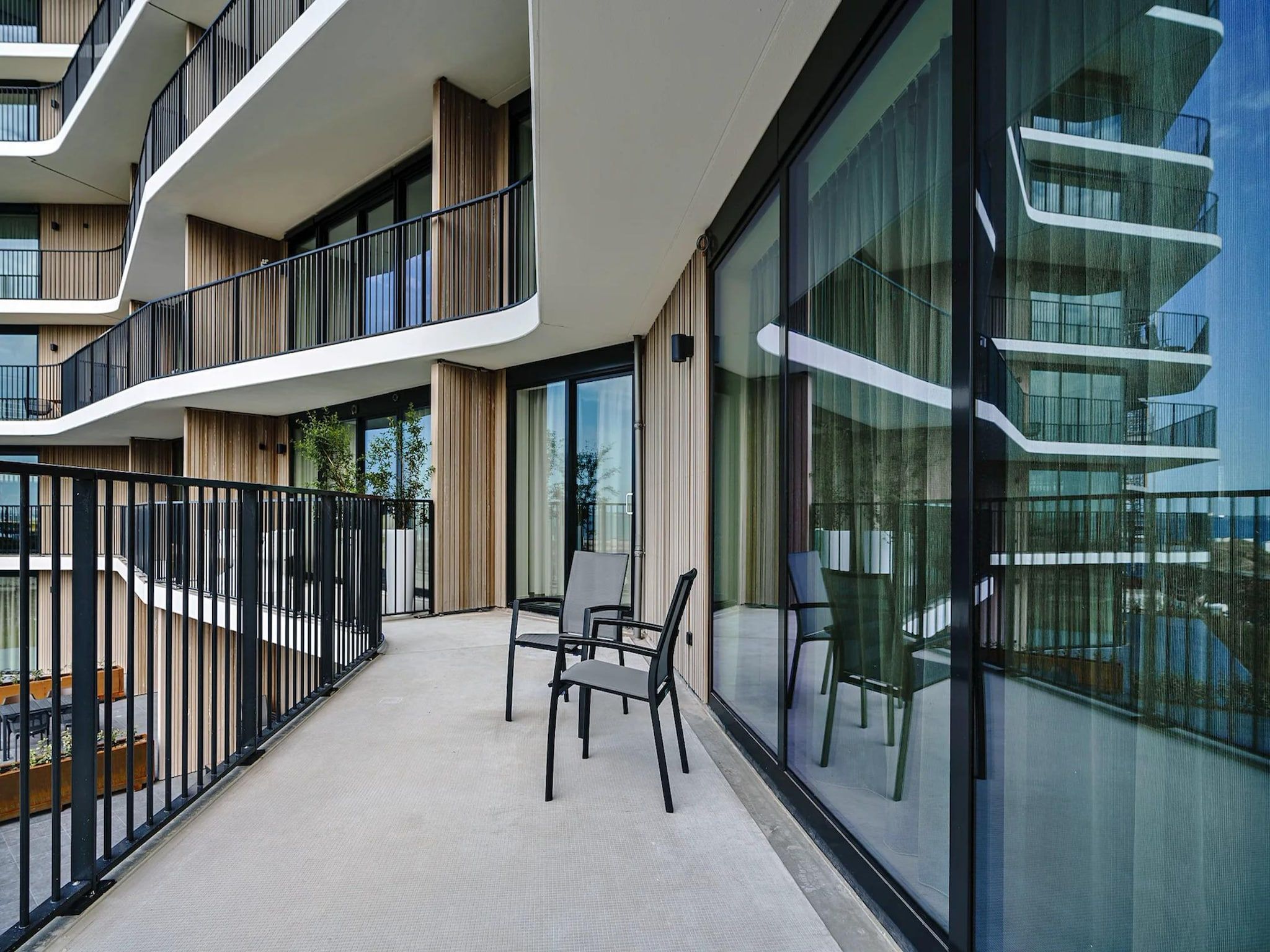 De buitenkant van Breskens Apartments & Penthouses 7 in Breskens