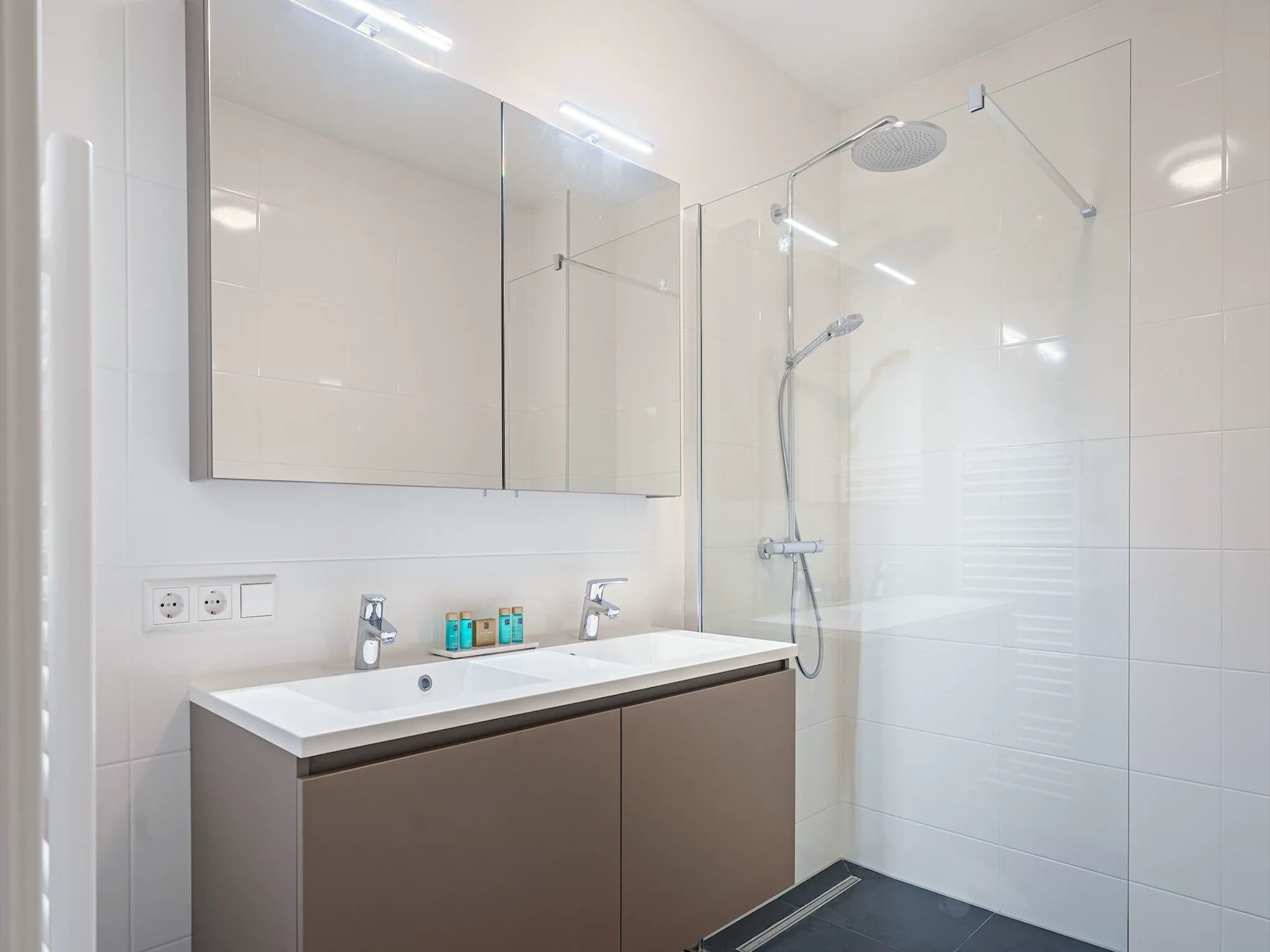 Een slaapkamer van Breskens Apartments & Penthouses 11 in Breskens