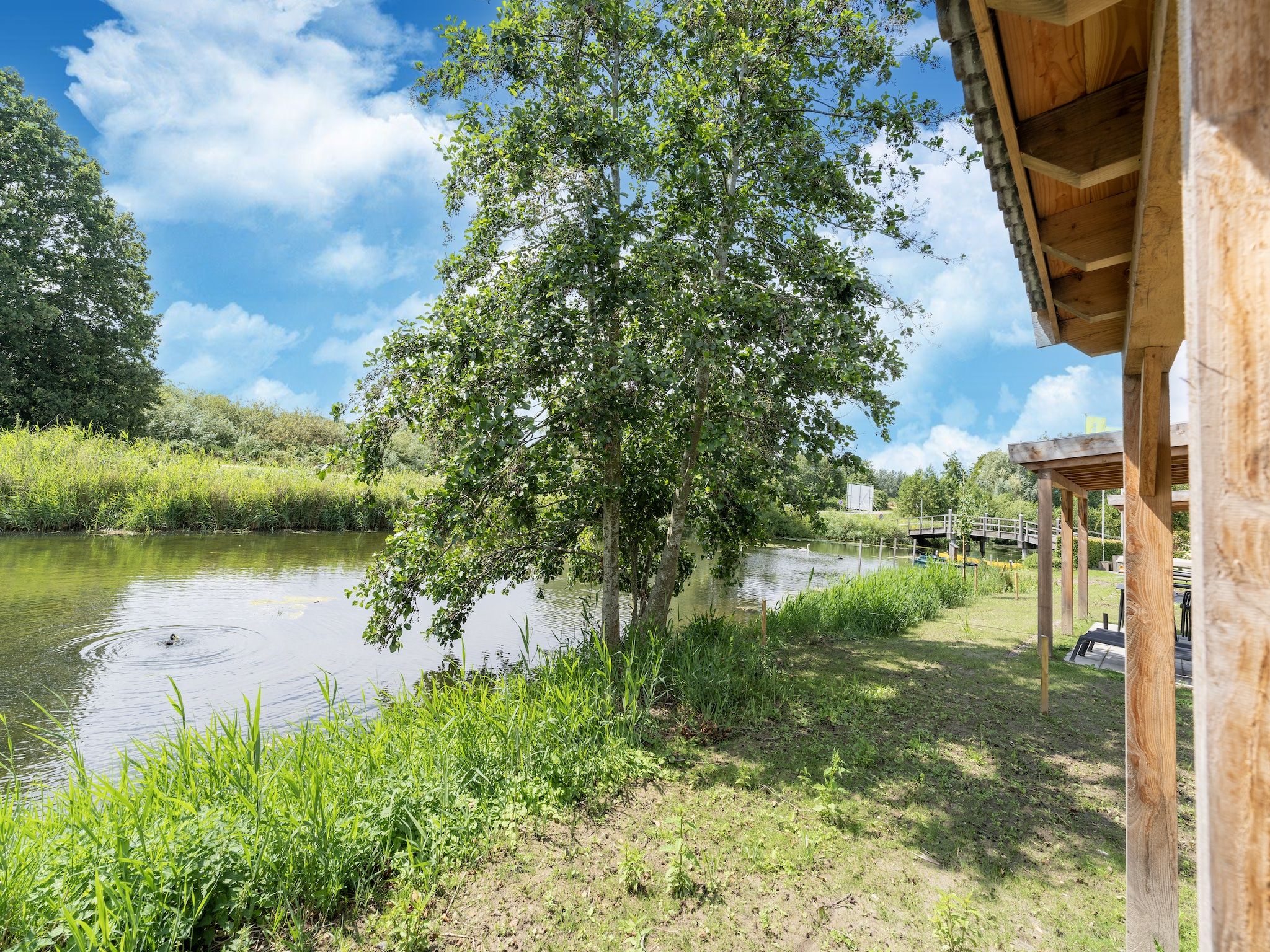 De tuin van Kuifduiker 5 in Simonshaven