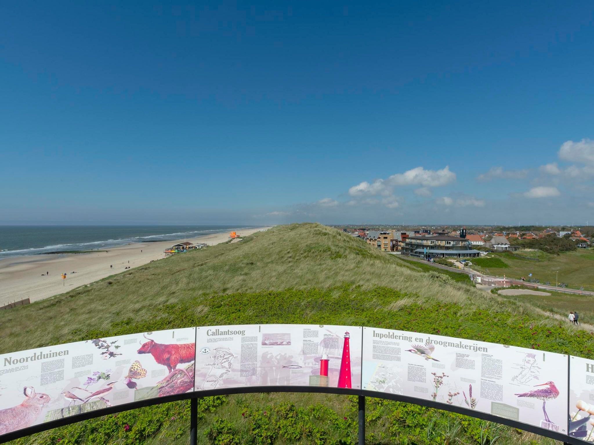 De omgeving van Wijde Blick 309 in Callantsoog