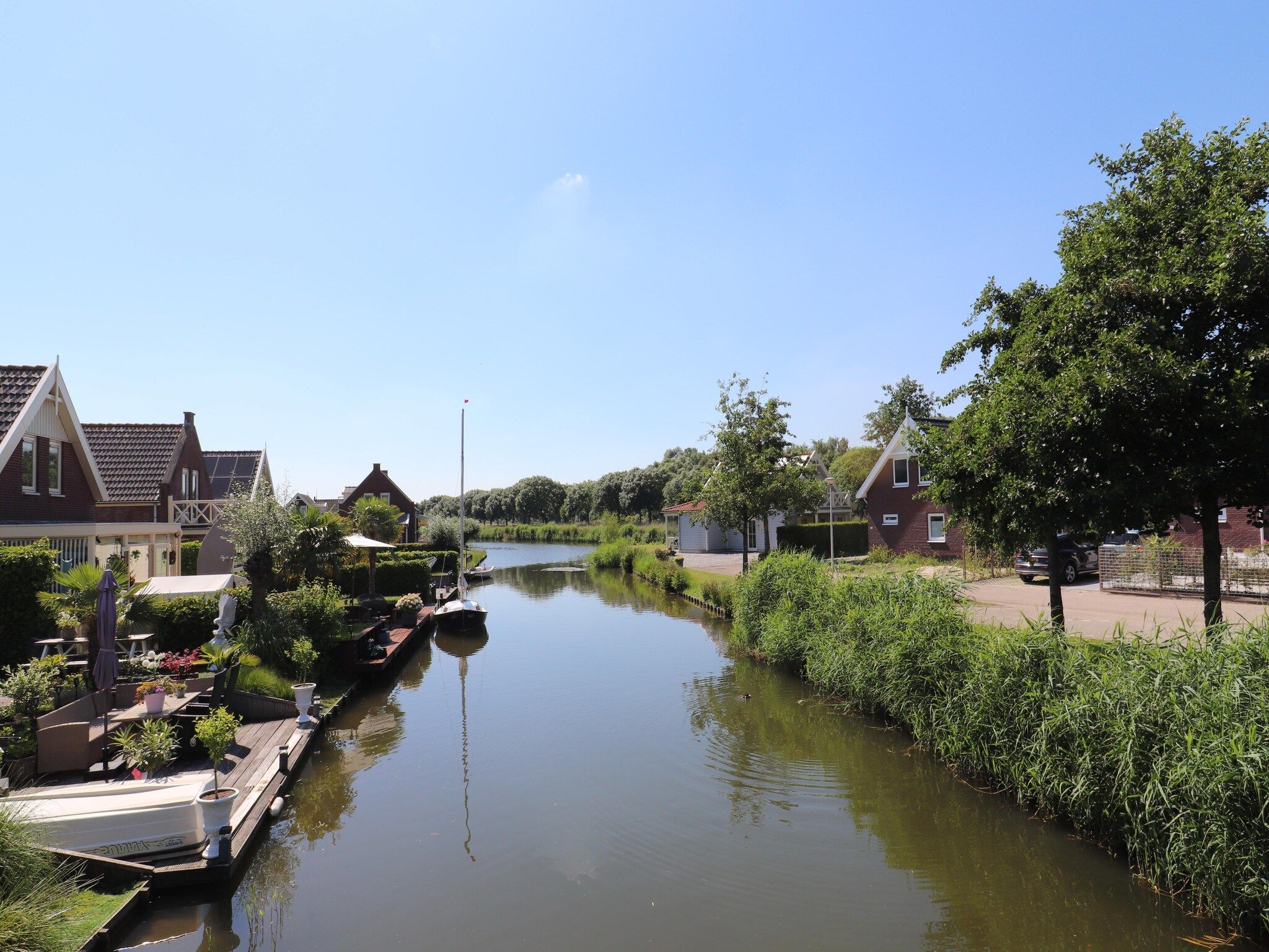Het uitzicht vanaf Standaard 24 in Simonshaven