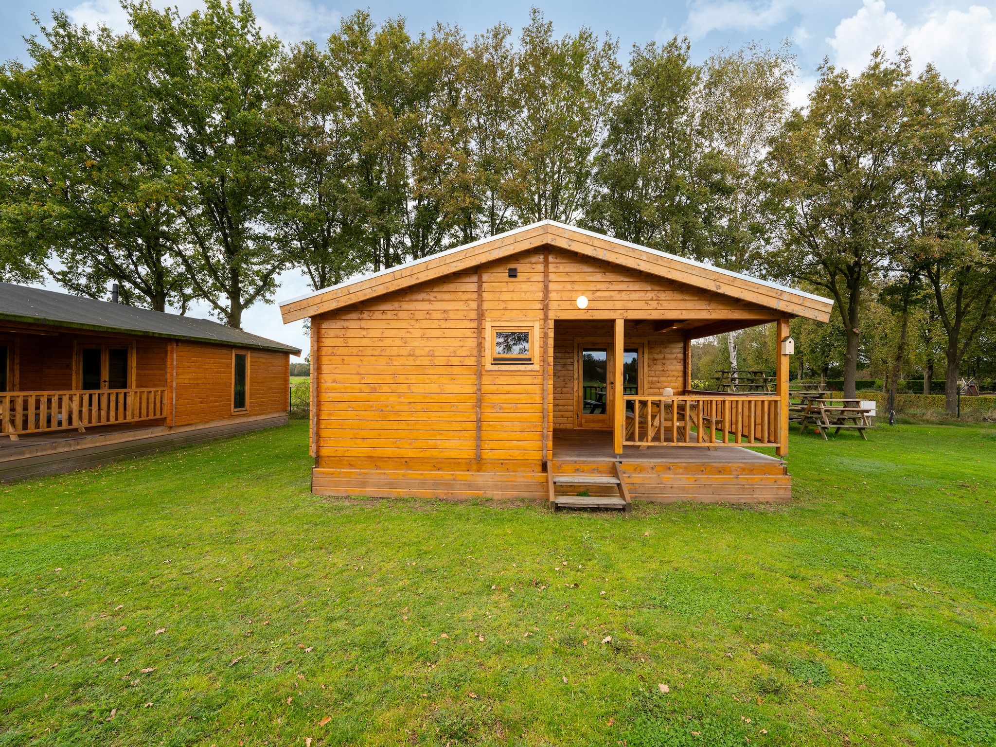 De buitenkant van Chalet Riga in Valkenswaard