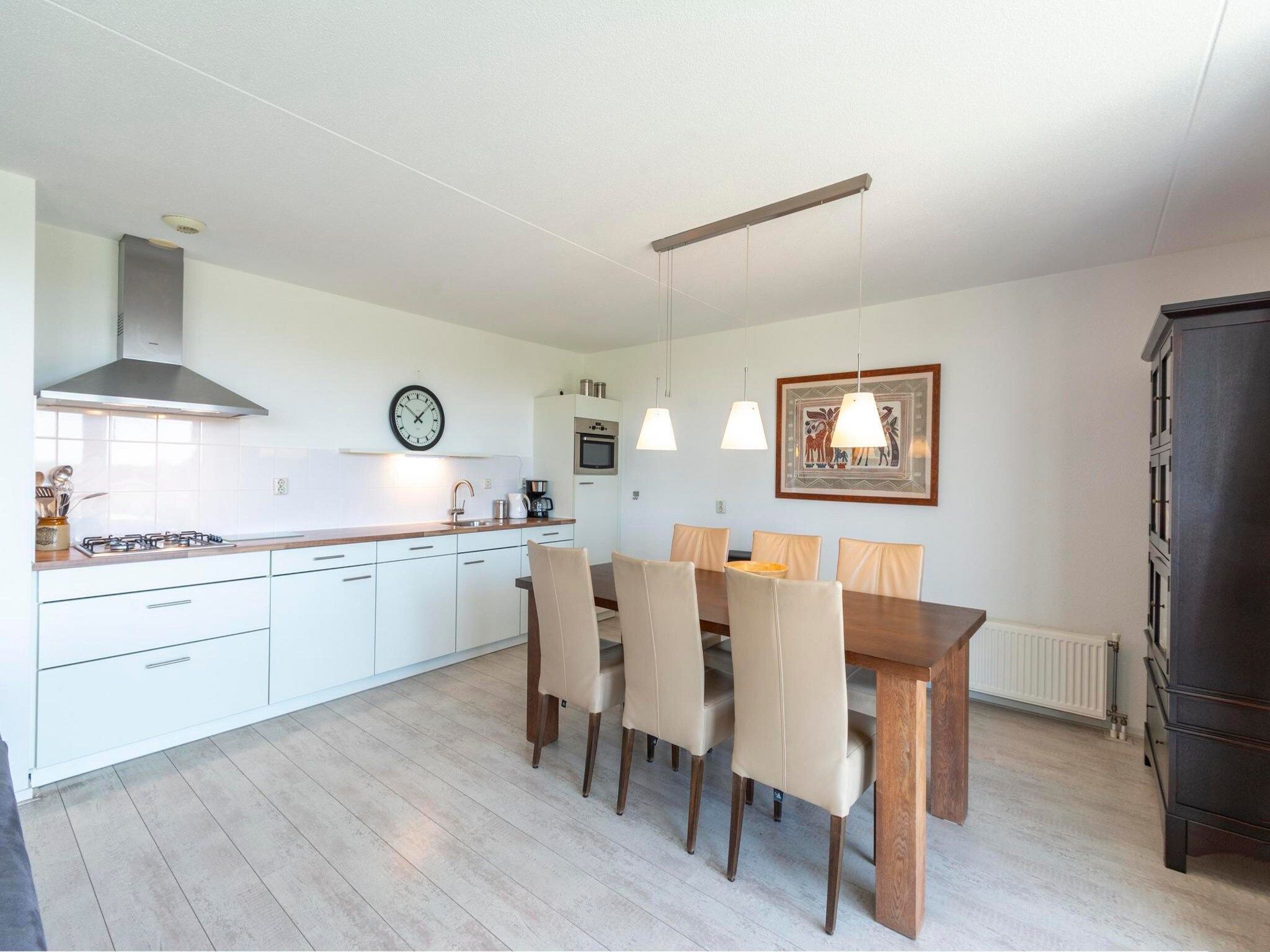 De keuken van Strandleven 103 in Groote Keeten