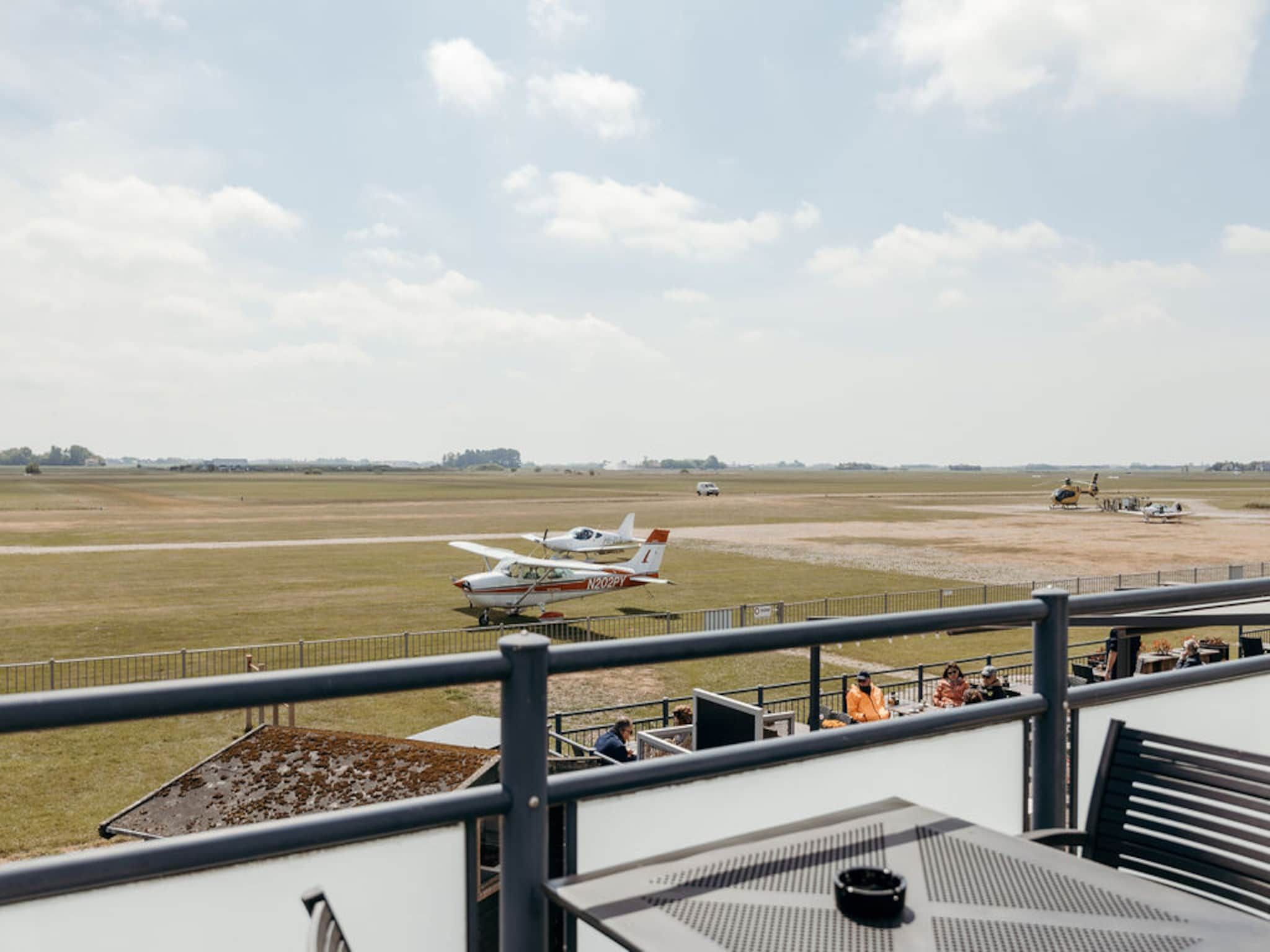 Het uitzicht vanaf De Vlijt - Business class in De Cocksdorp