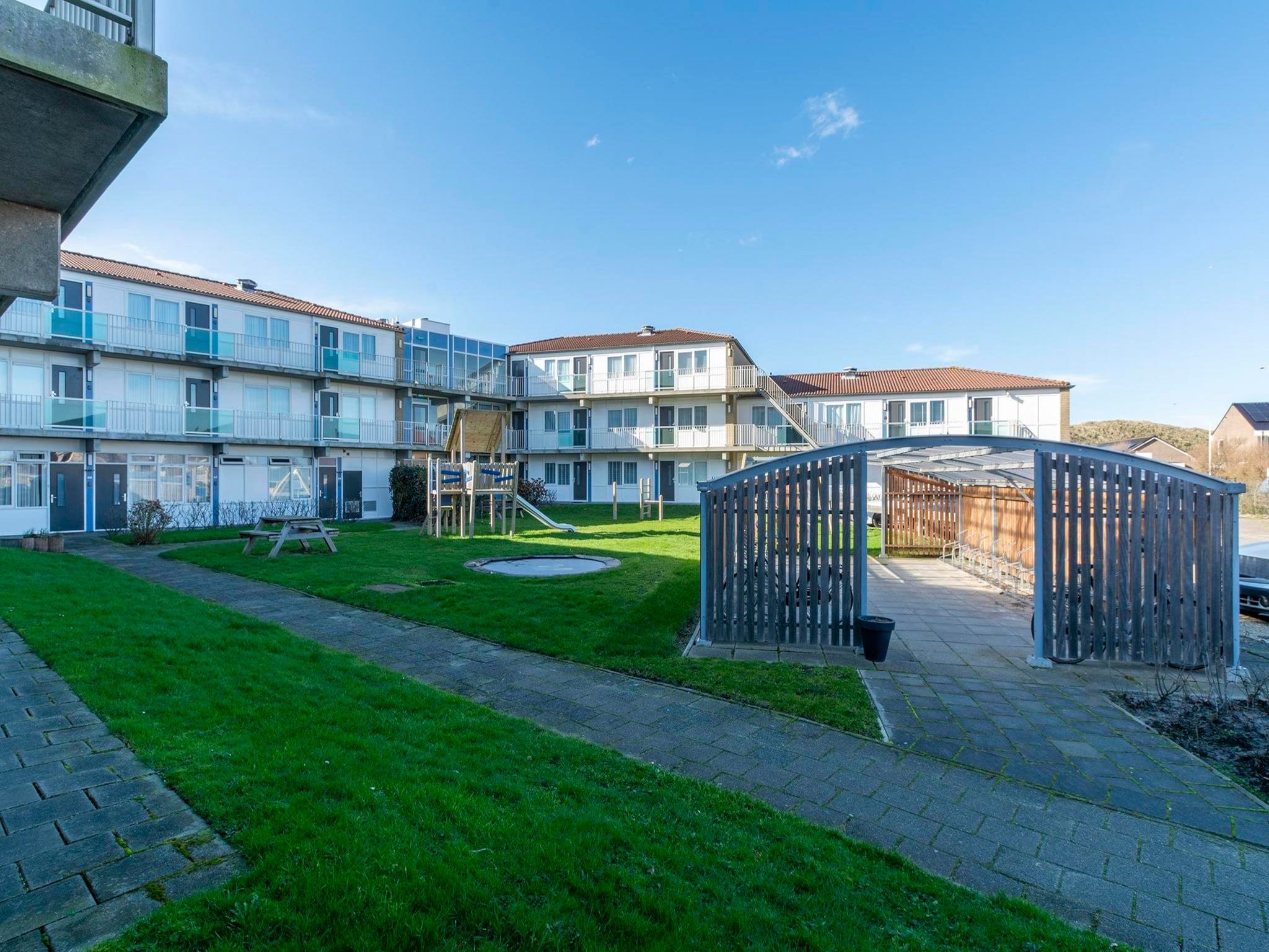 De buitenkant van Beach Appartement 07 in Callantsoog