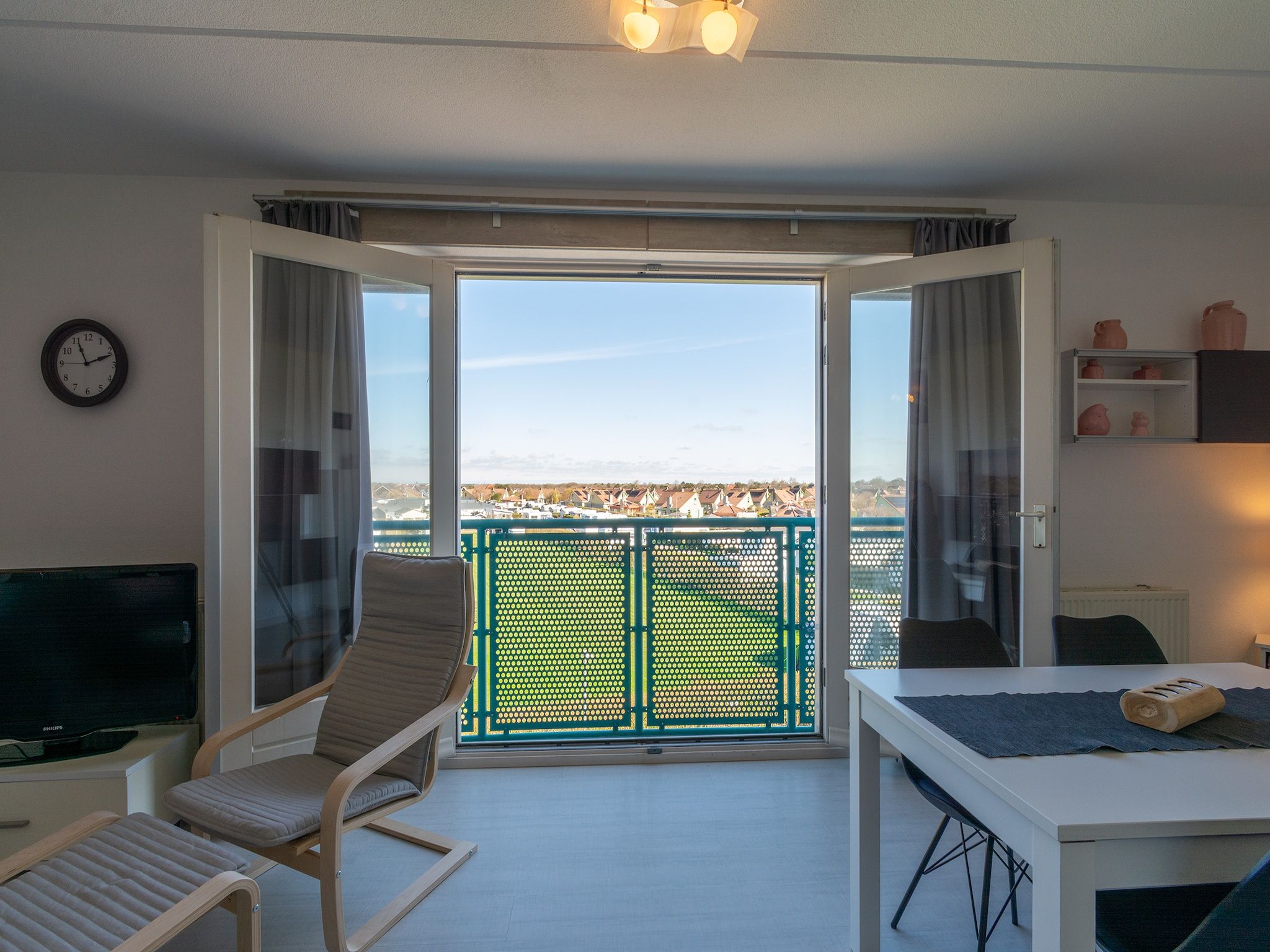 Het uitzicht vanaf Strandslag 195 in Julianadorp aan Zee