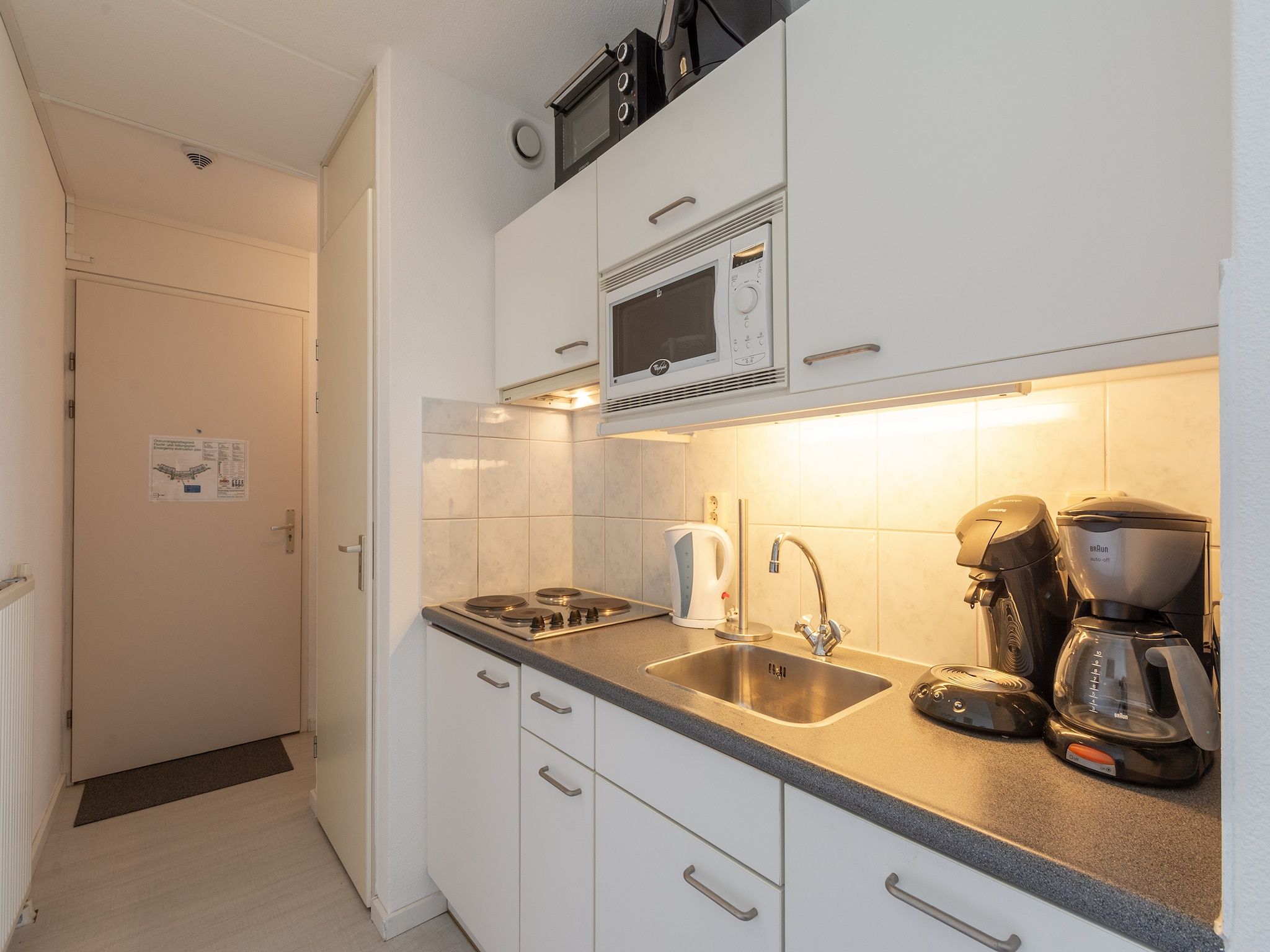 De keuken van Strandslag 195 in Julianadorp aan Zee