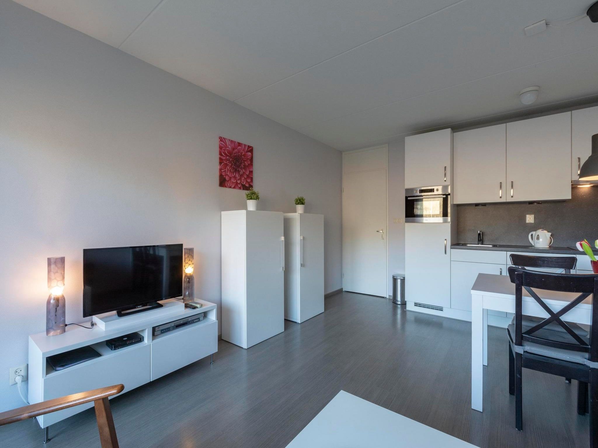 De keuken van Beach Appartement 08 in Callantsoog