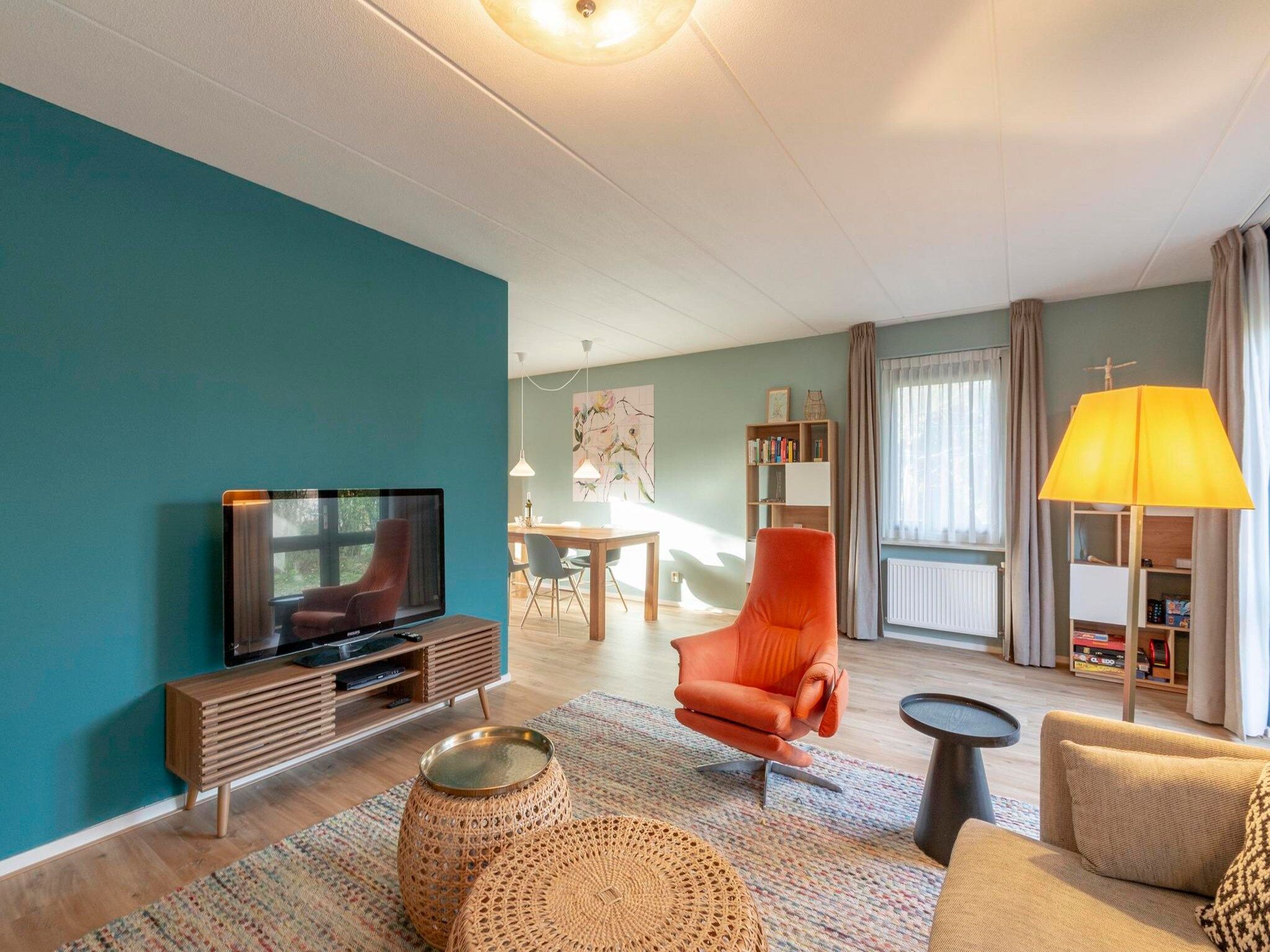 De woonkamer van Duynopgangh 46 in Julianadorp aan Zee