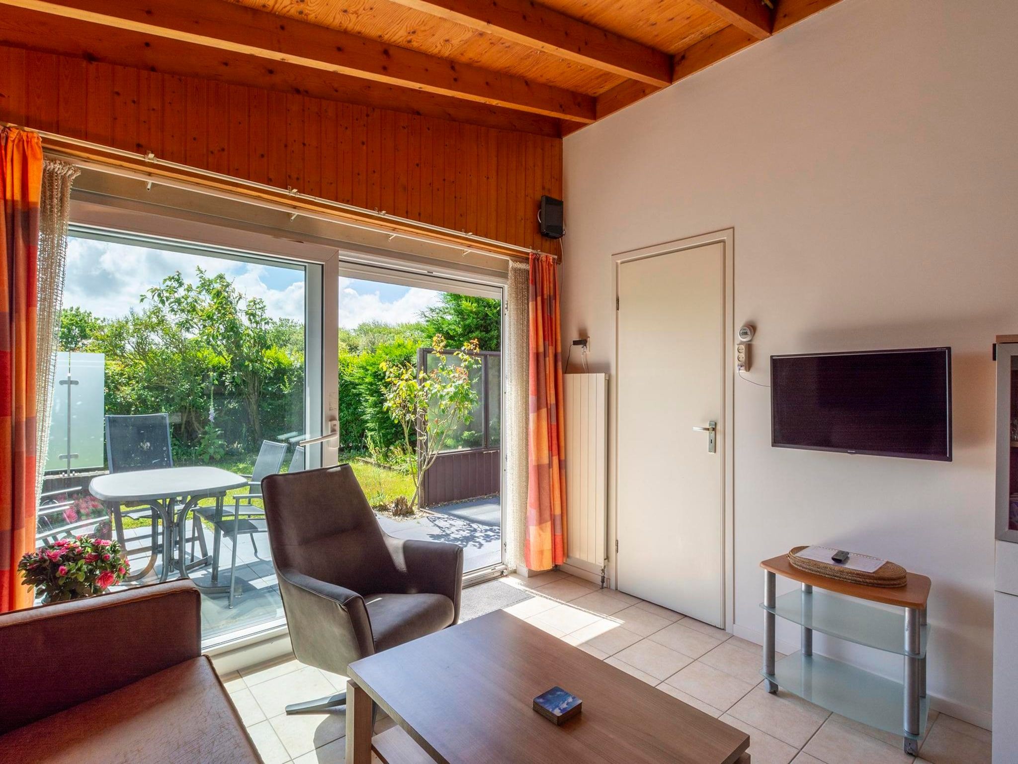 De woonkamer van De Blenck 54 in Callantsoog