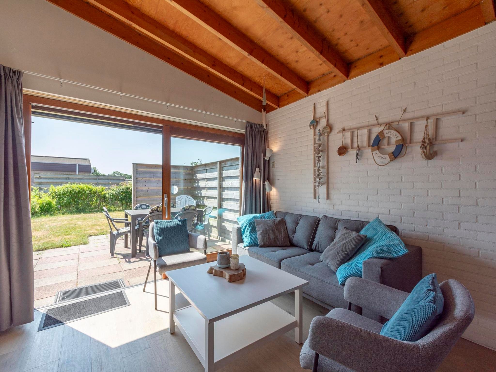 De woonkamer van De Blenck 67 in Callantsoog