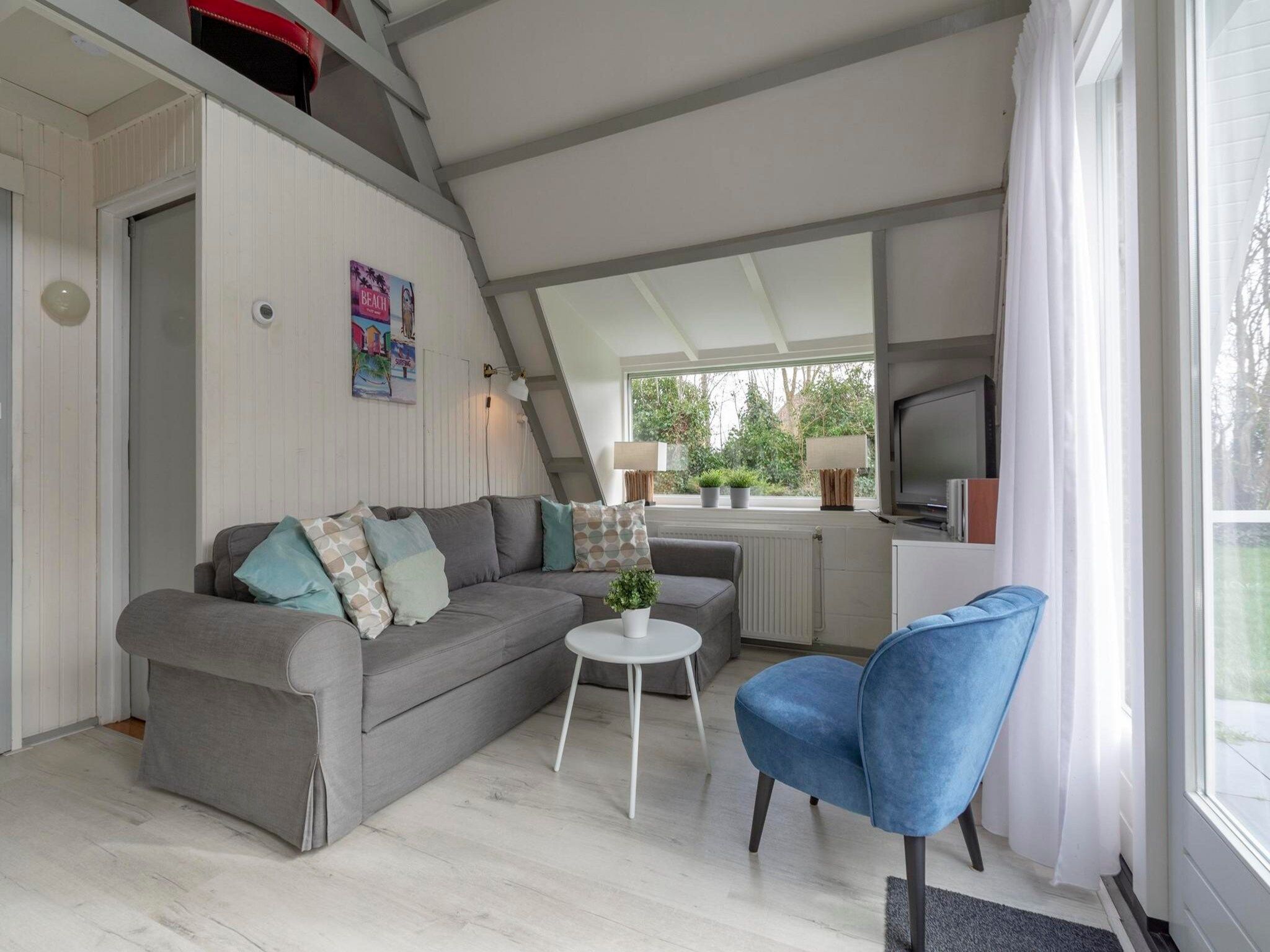 De woonkamer van Sandepark 165 in Groote Keeten