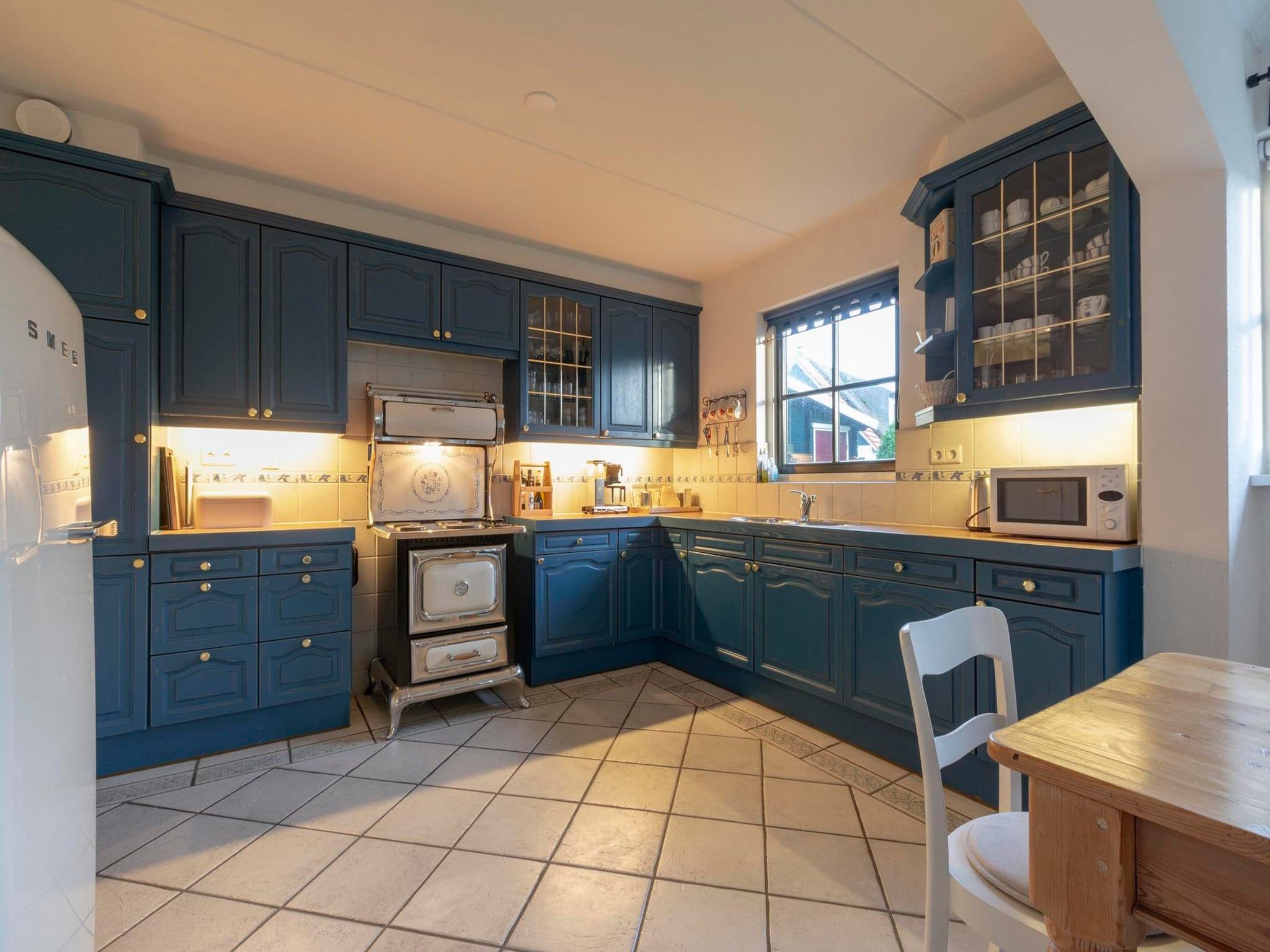 De keuken van De Buitenplaats 62 in Callantsoog