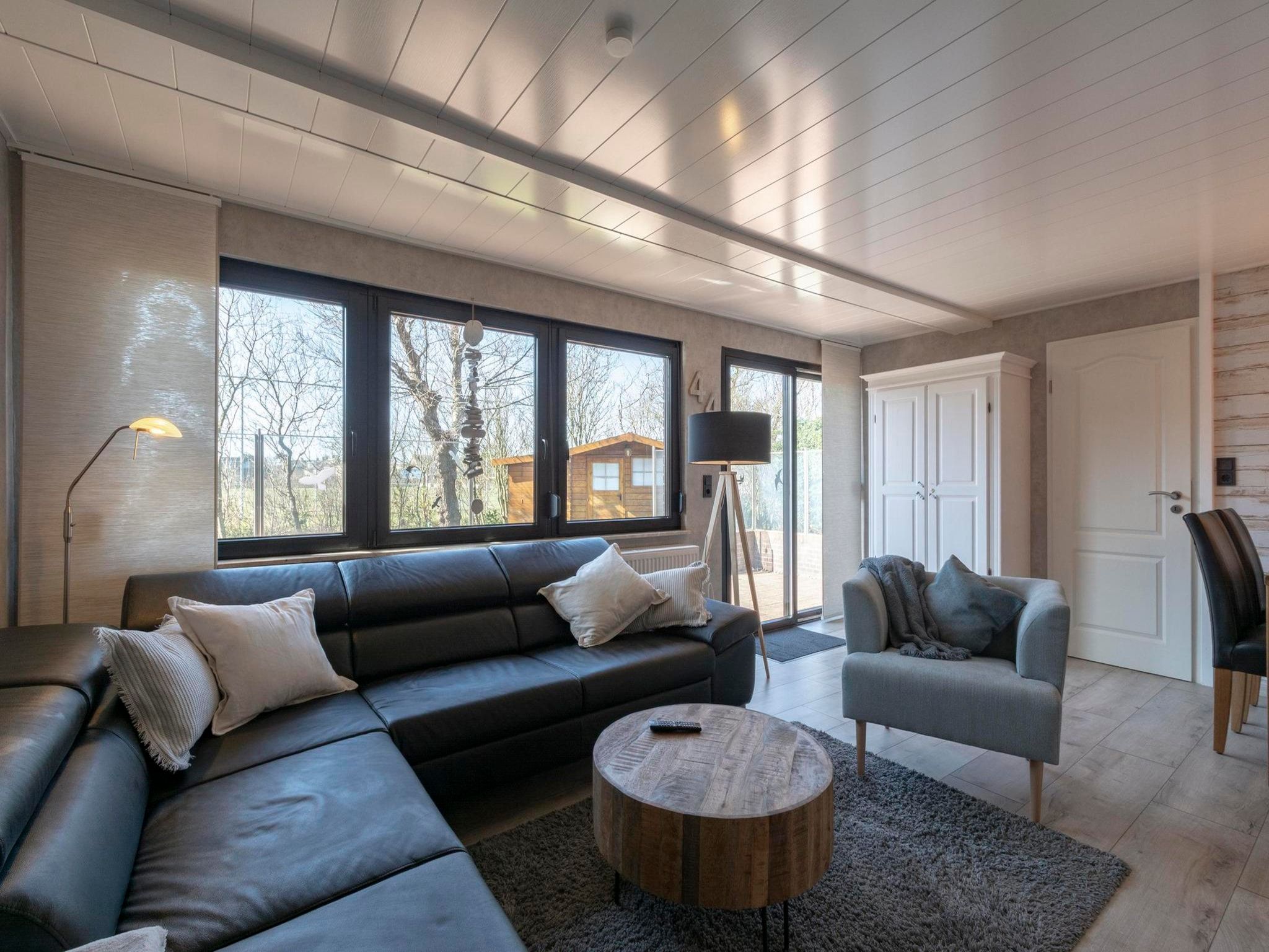 De woonkamer van Garnekuul 44 in Callantsoog