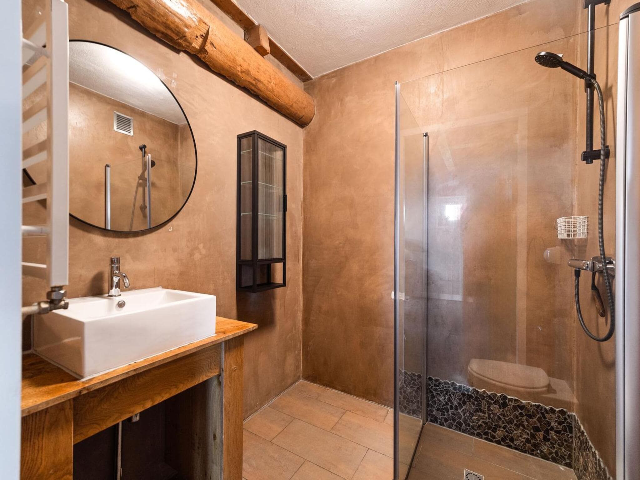De badkamer van Vossehoeck 1 in Callantsoog