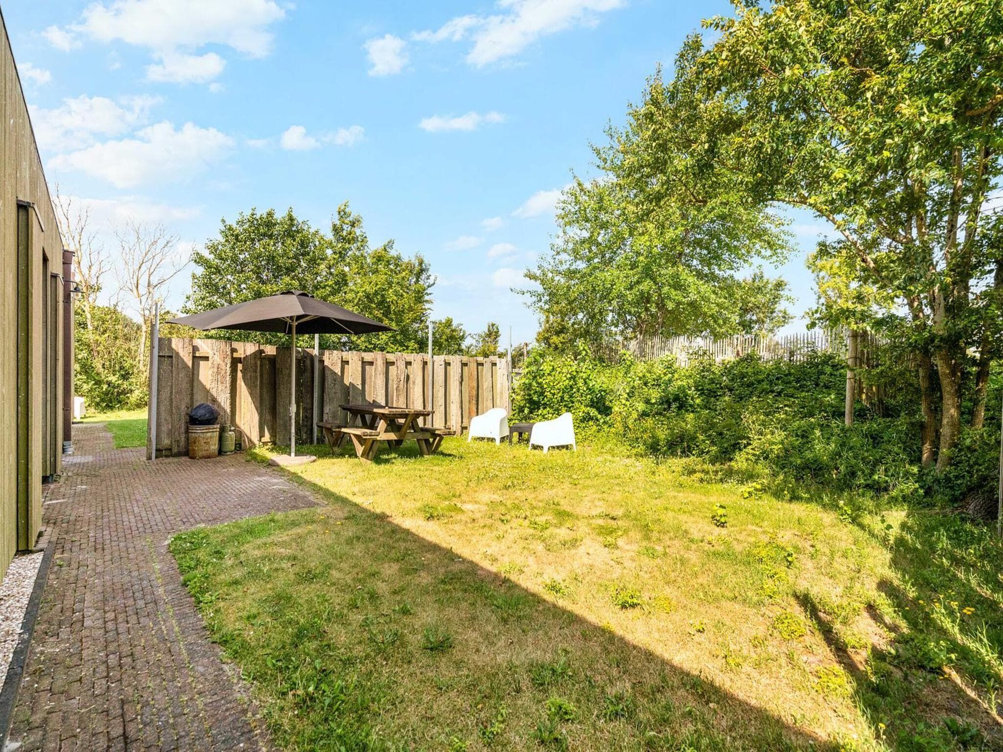 De tuin van Vossehoeck 1 in Callantsoog