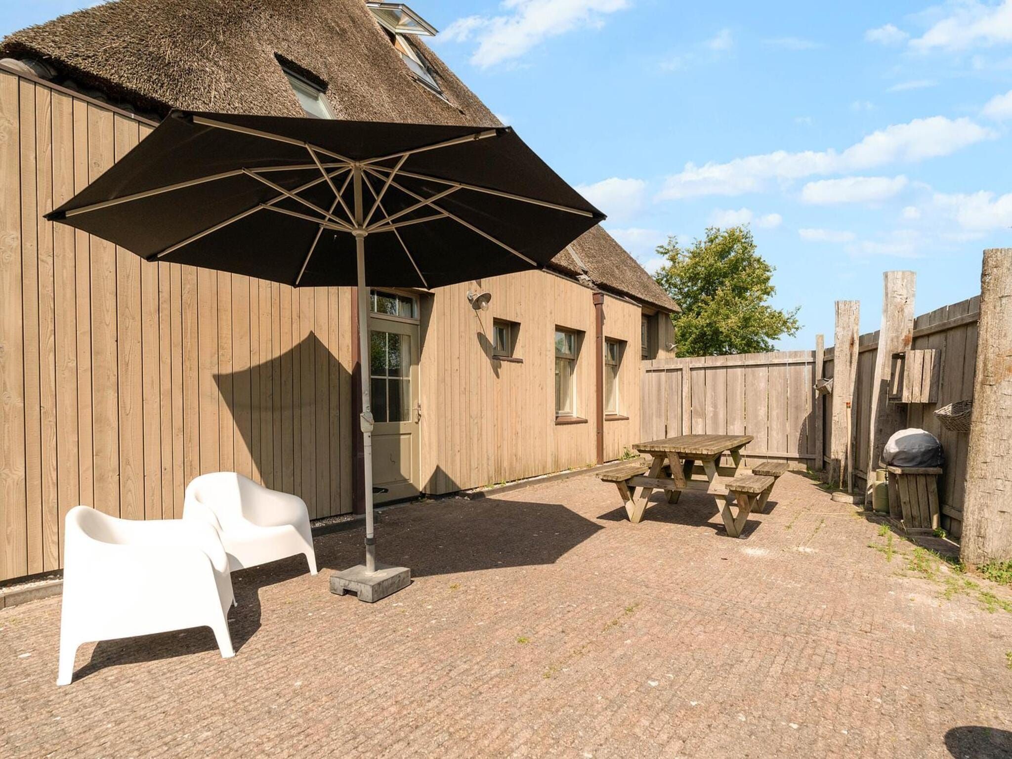 Het terras van Vossehoeck 2 in Callantsoog