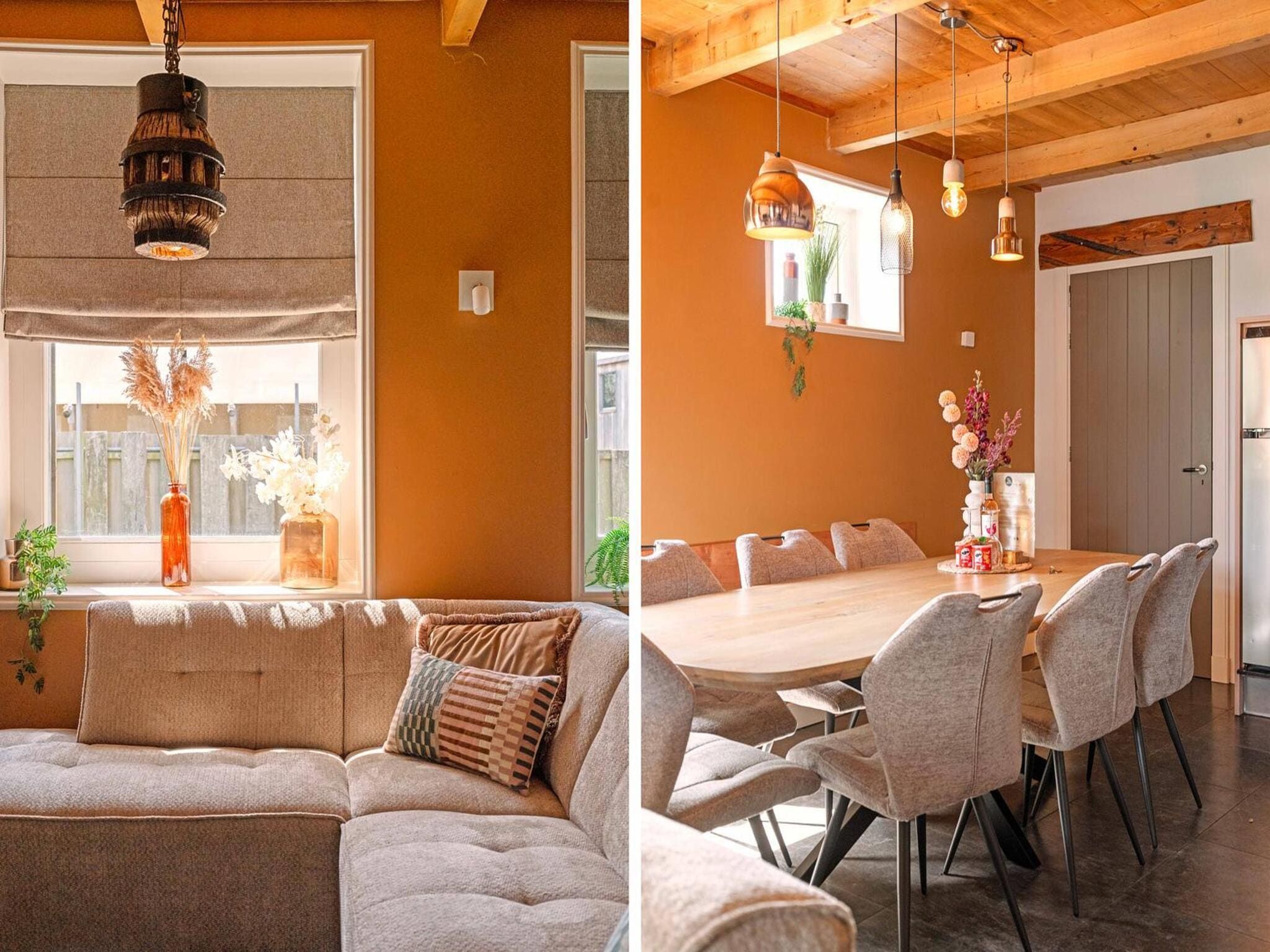 De eetkamer van Vossehoeck 2 in Callantsoog