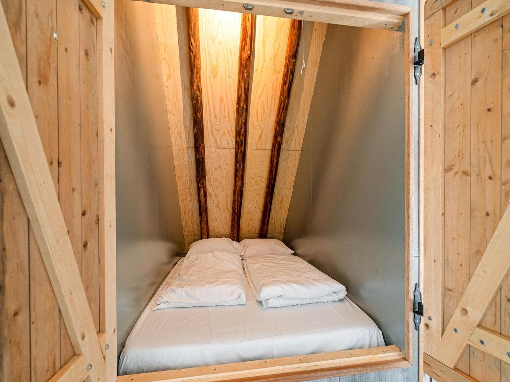 Een slaapkamer van Vossehoeck 2 in Callantsoog