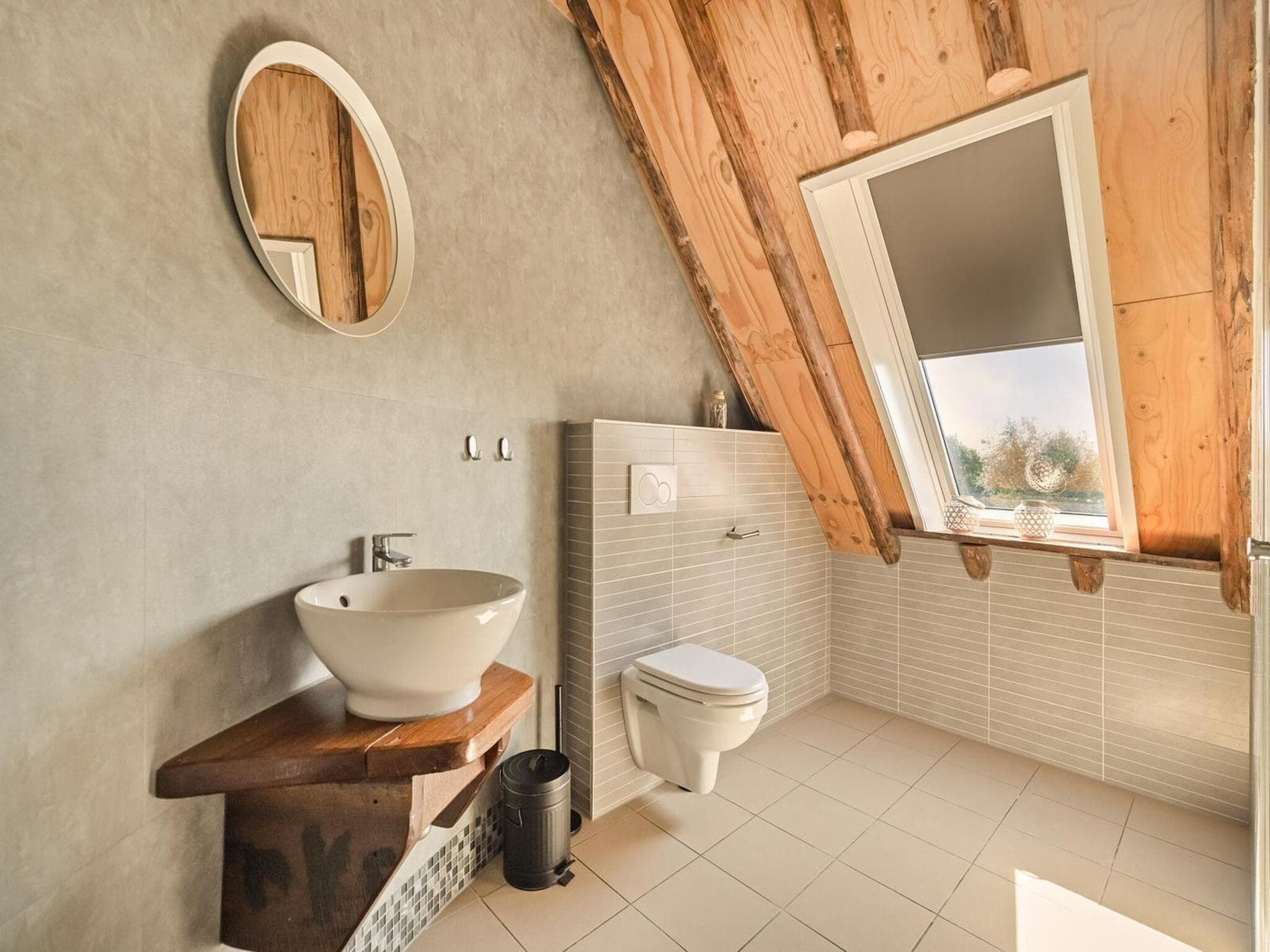 De badkamer van Vossehoeck 3 in Callantsoog