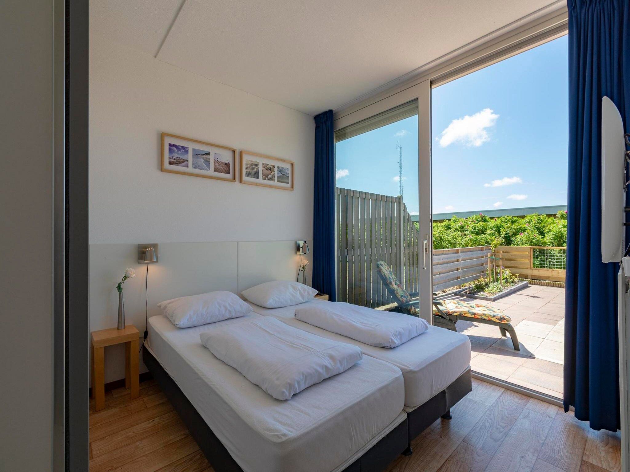 Een slaapkamer van Duinerei C002 in Groote Keeten