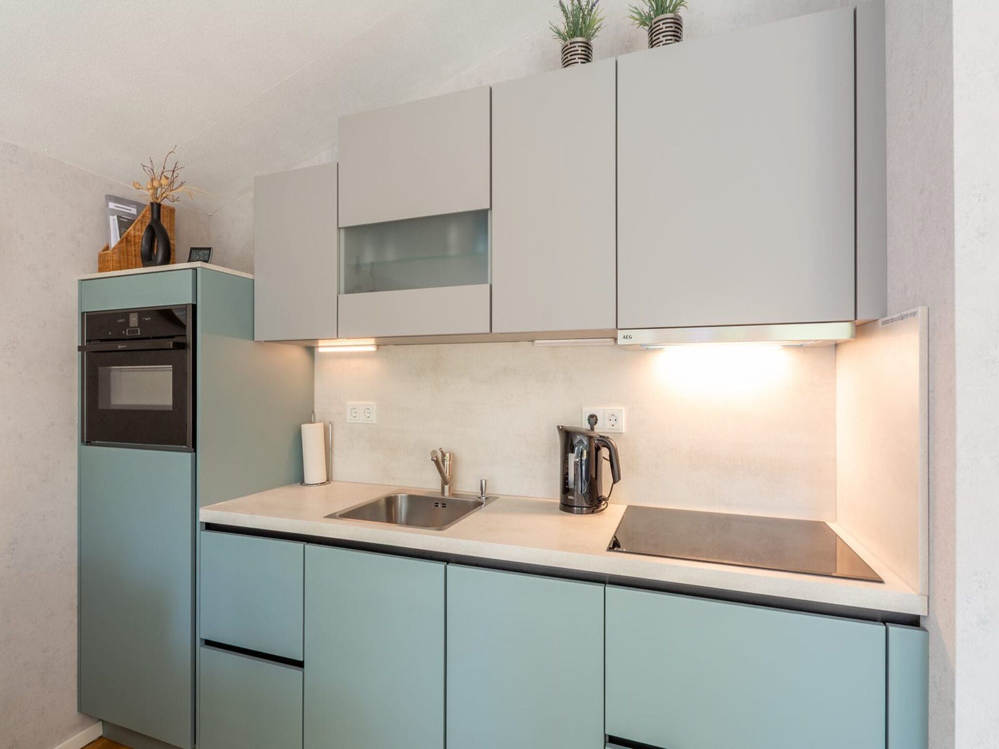 De keuken van Garnekuul 49 in Callantsoog