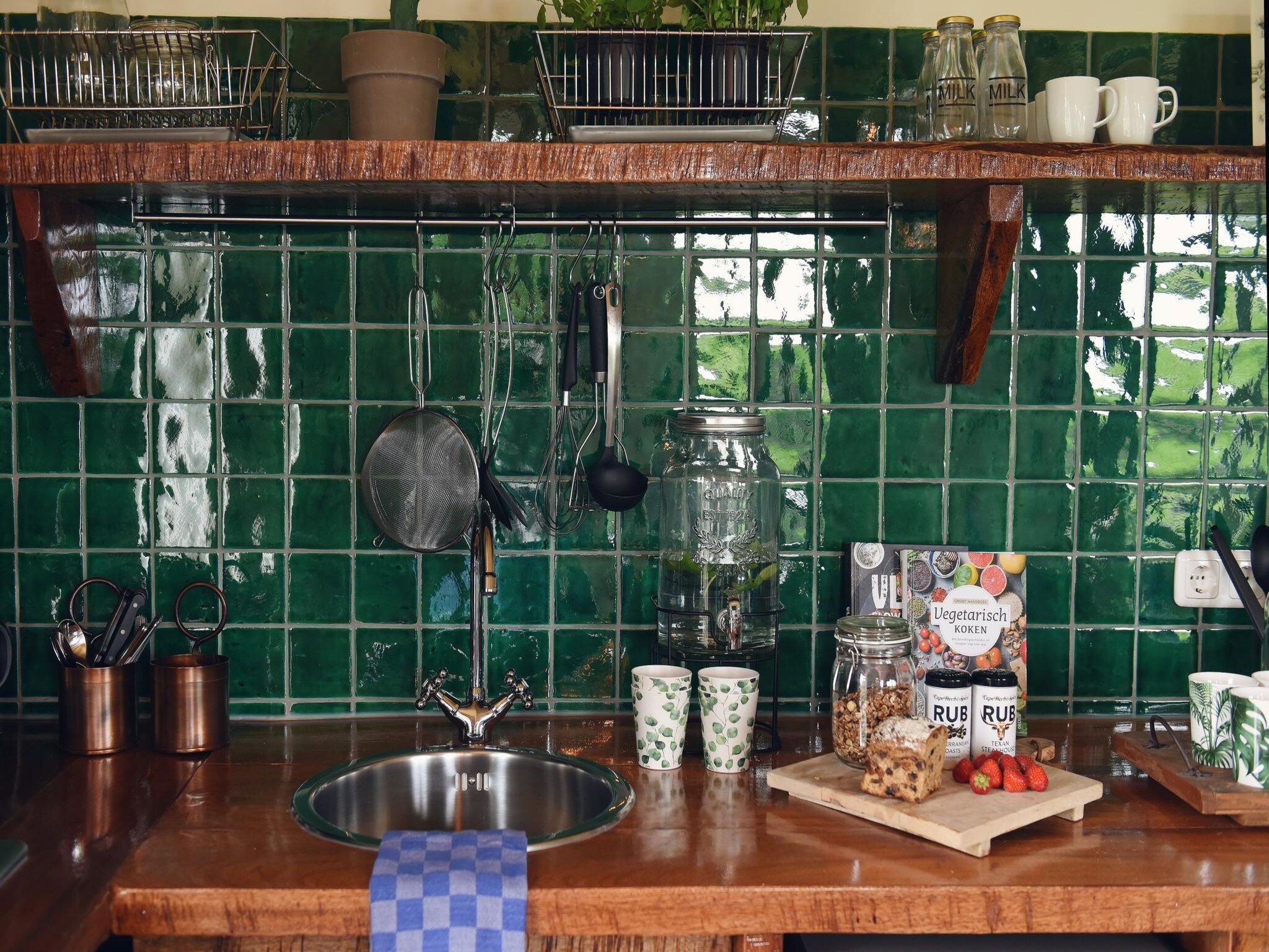 De keuken van Vossehoeck 4 in Callantsoog