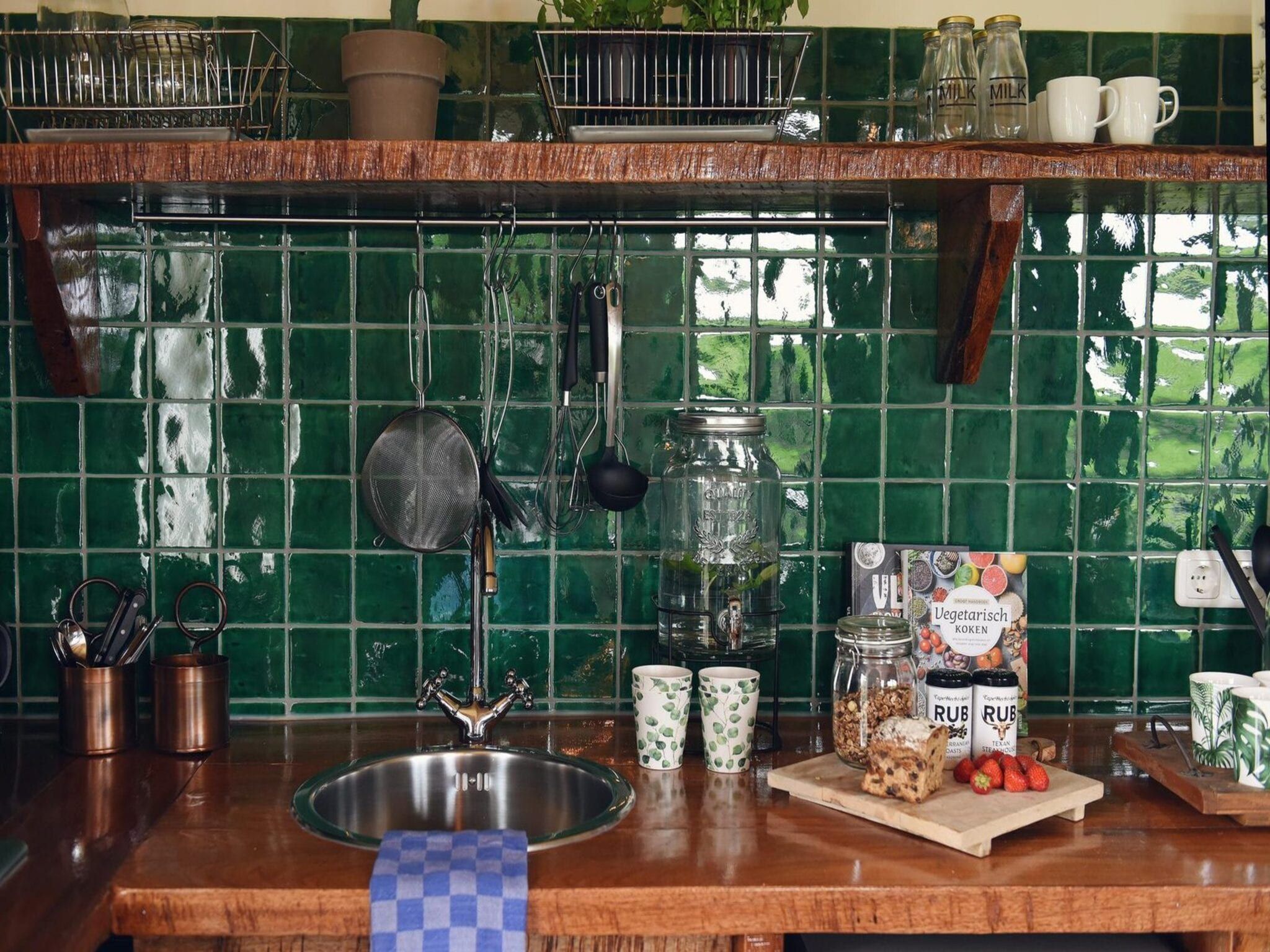 De keuken van Vossehoeck 4 in Callantsoog