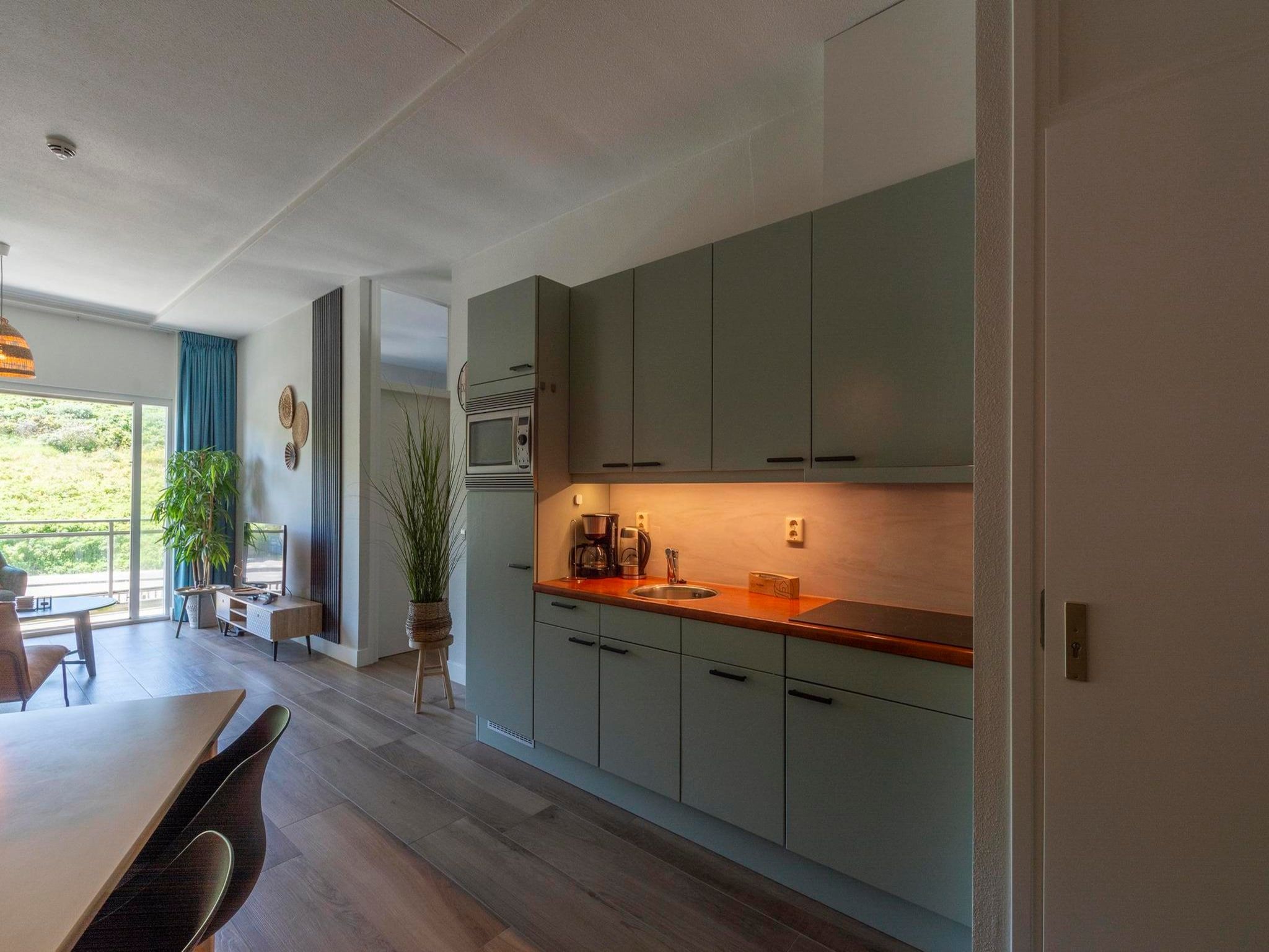 De keuken van Wijde Blick 112 in Callantsoog