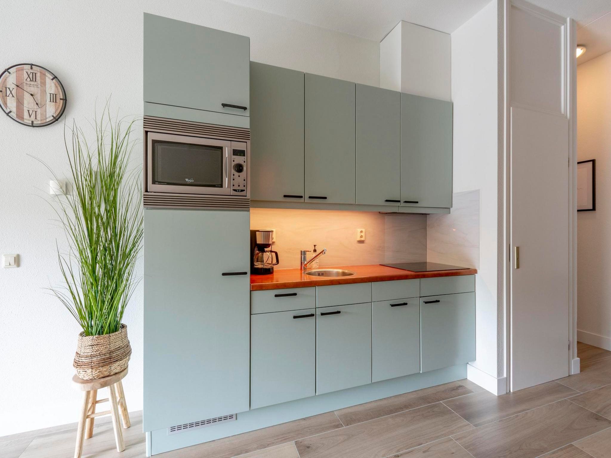 De keuken van Wijde Blick 112 in Callantsoog