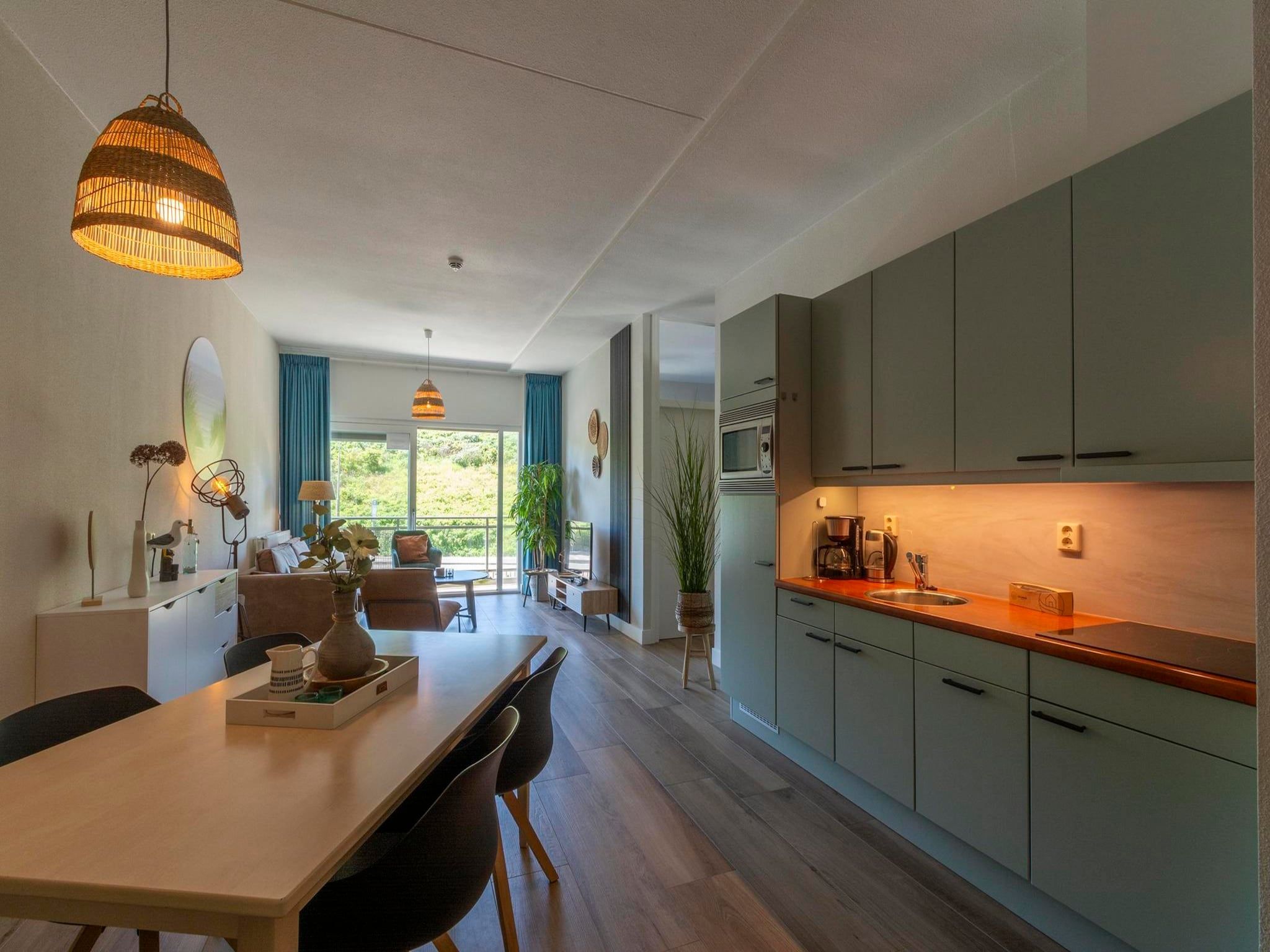De keuken van Wijde Blick 112 in Callantsoog